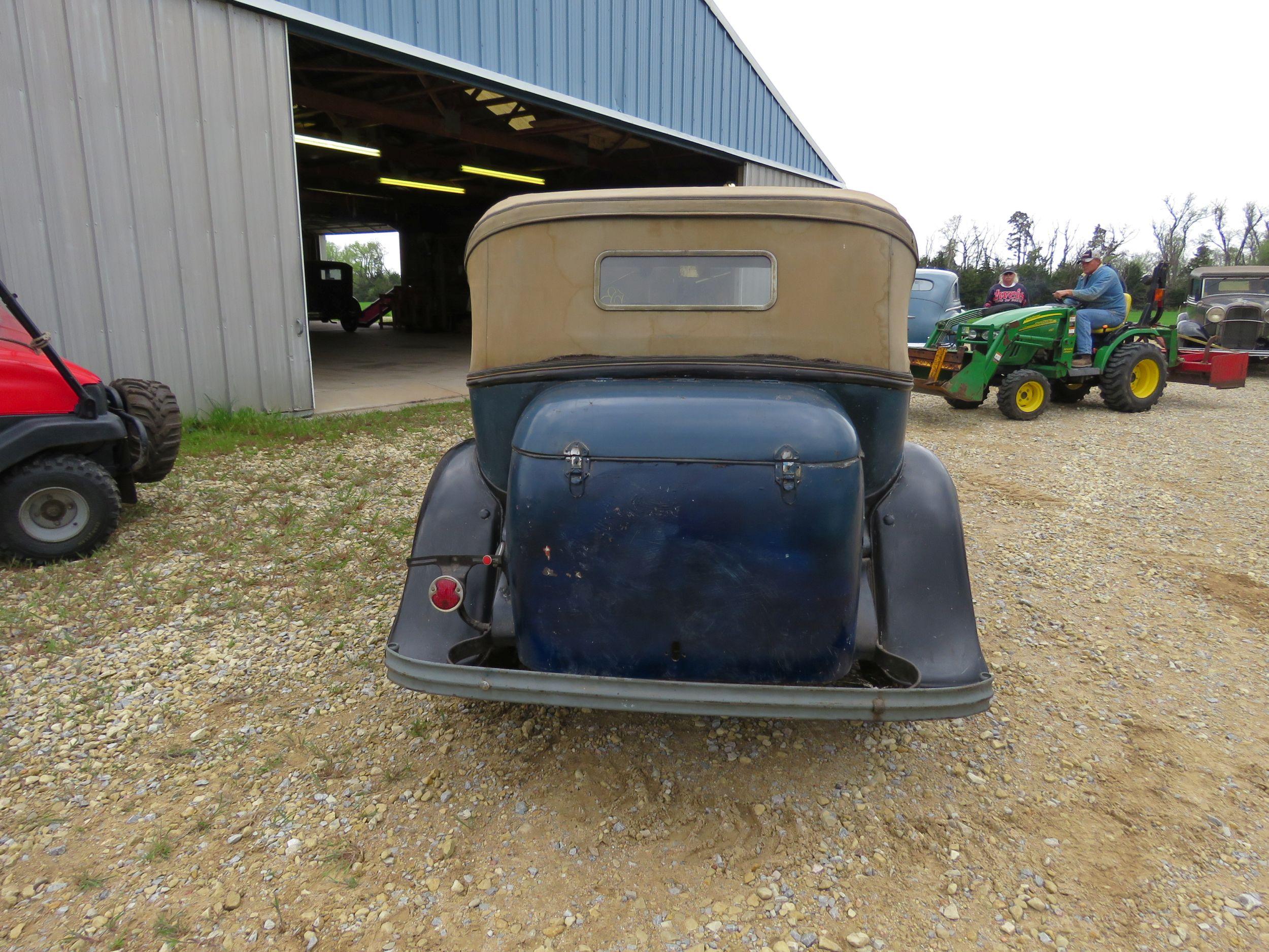 RARE 1932 FORD B400 2DR CONVERTIBLE V8 SEDAN