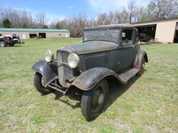 1932 FORD SPORT COUPE ORIGINAL PROJECT