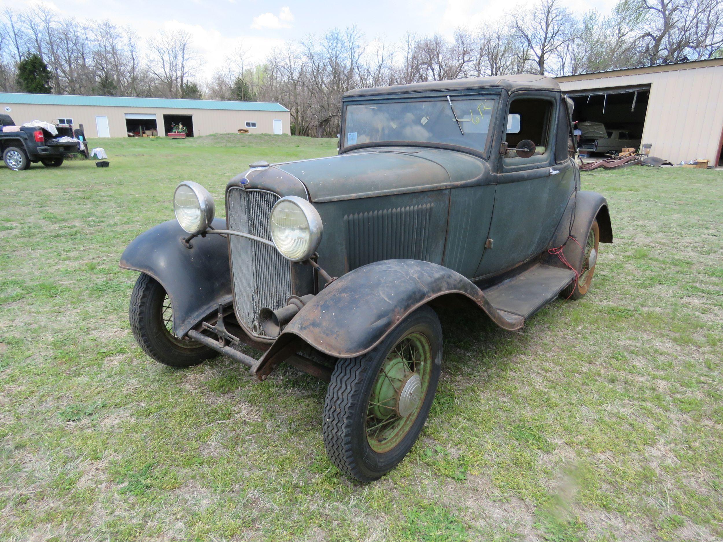 1932 FORD SPORT COUPE ORIGINAL PROJECT