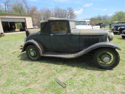 1932 FORD SPORT COUPE ORIGINAL PROJECT