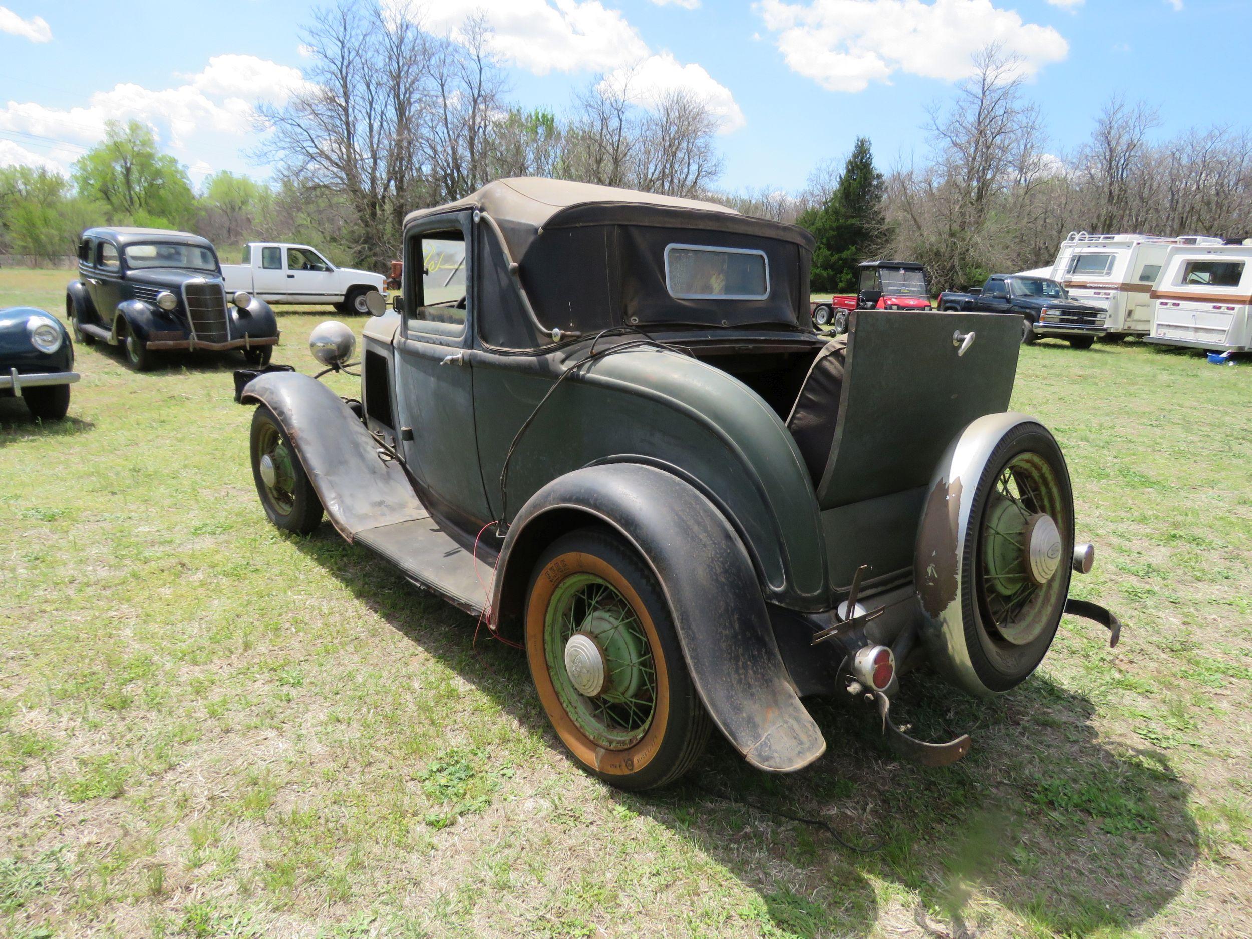 1932 FORD SPORT COUPE ORIGINAL PROJECT