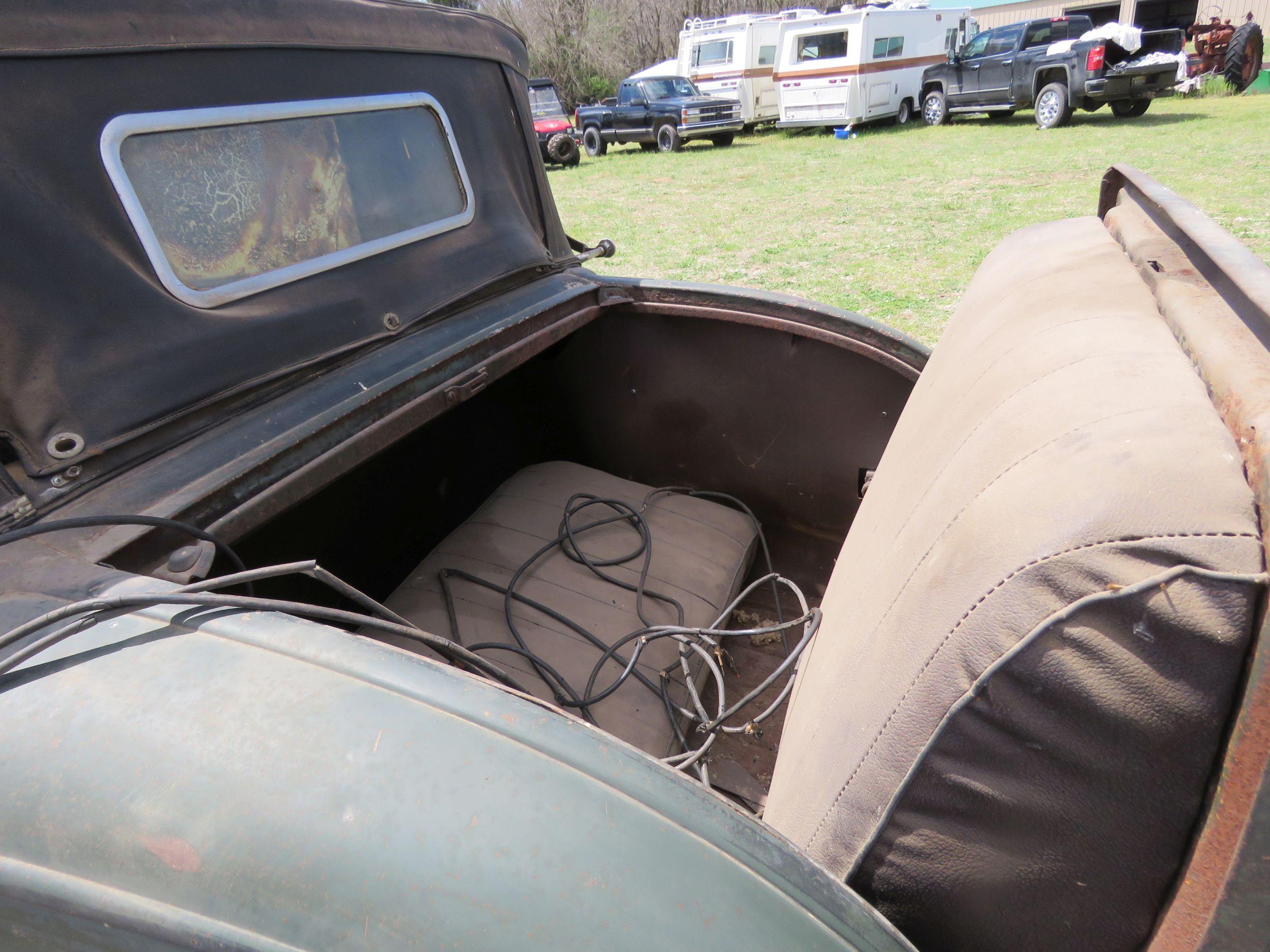 1932 FORD SPORT COUPE ORIGINAL PROJECT