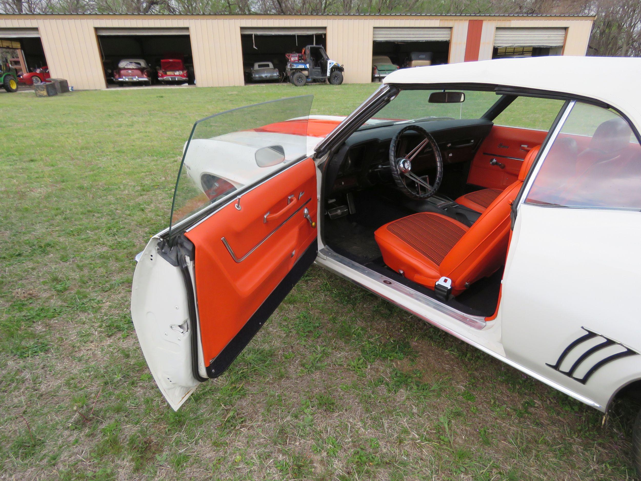 1969 CHEVROLET INDY PACECAR CAMARO CONVERTIBLE