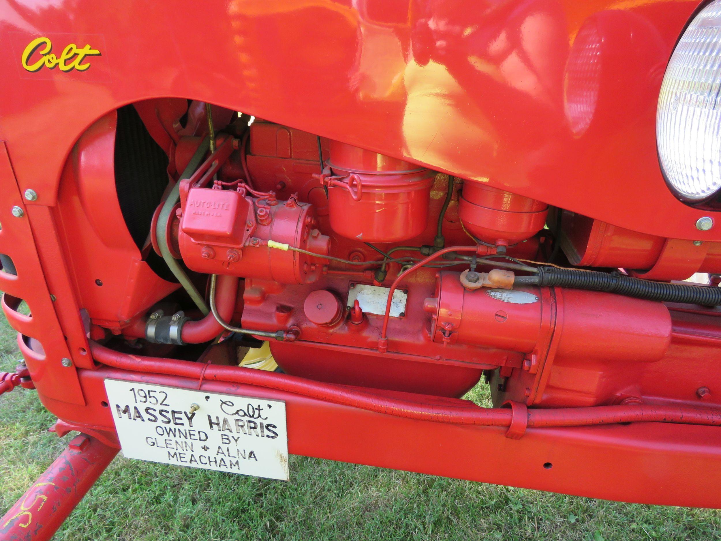 1952 Massey Harris Colt Tractor