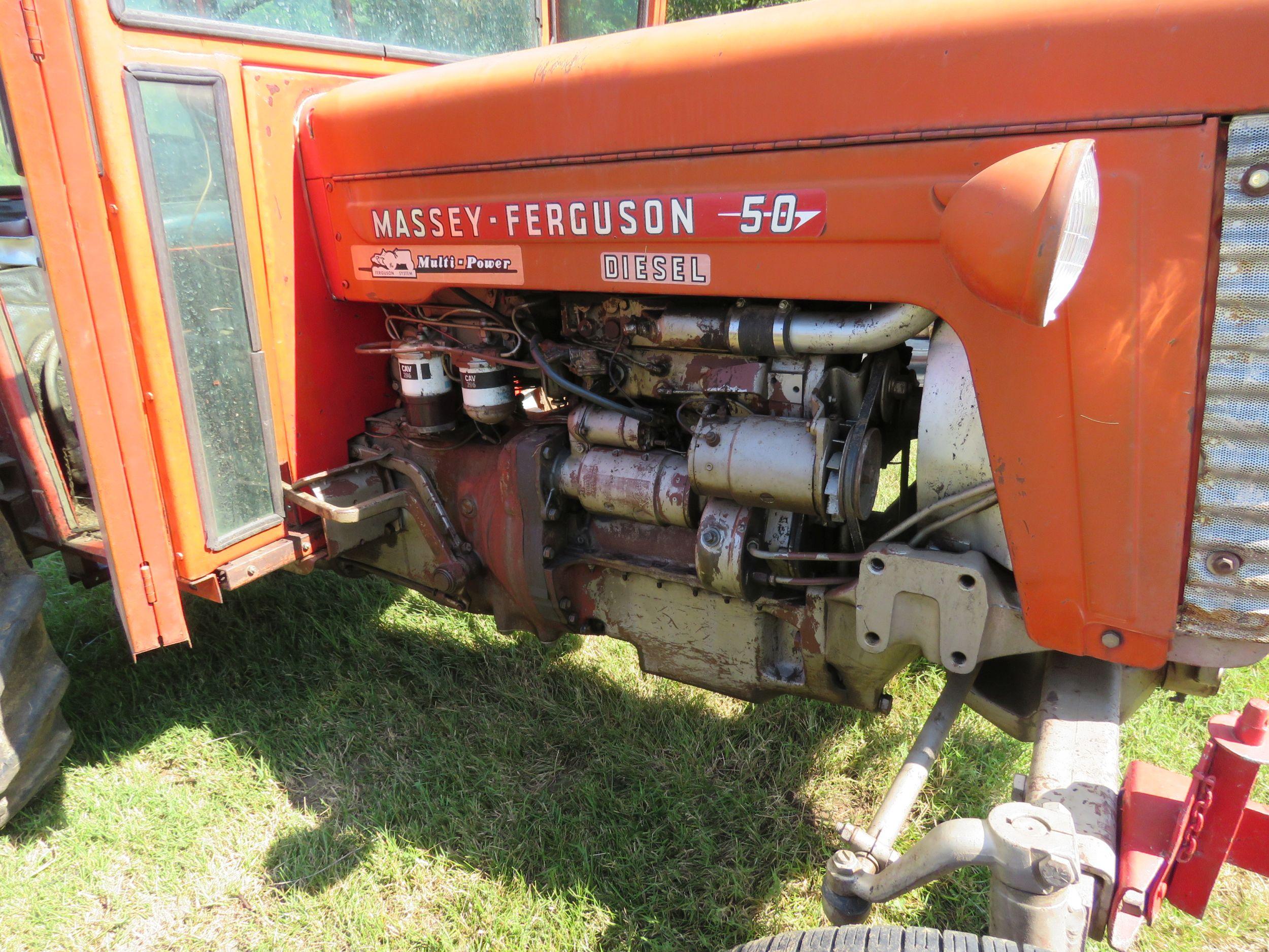 1950's Massey Ferguson 50 Multipurpose Utility Tractor