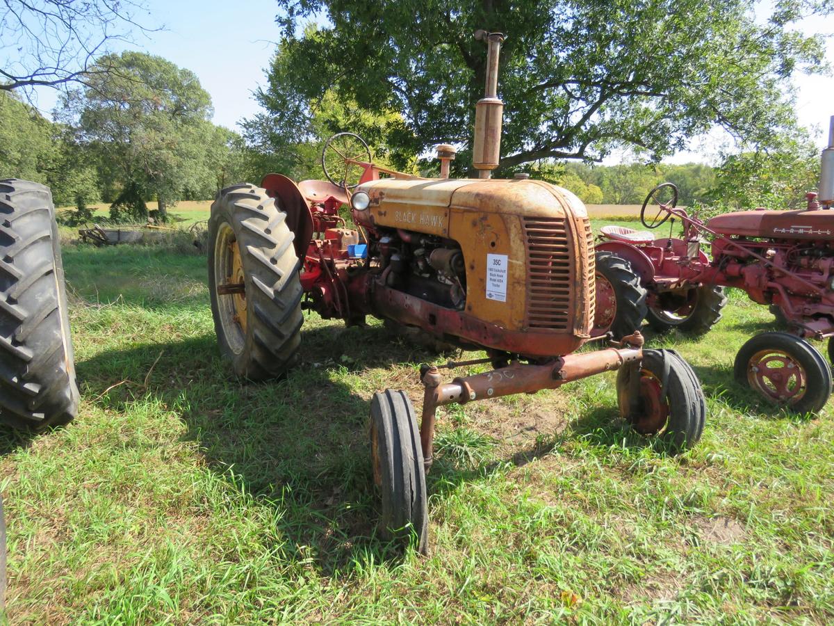 1955 Cockshutt Black Hawk Model 40D4 Tractor