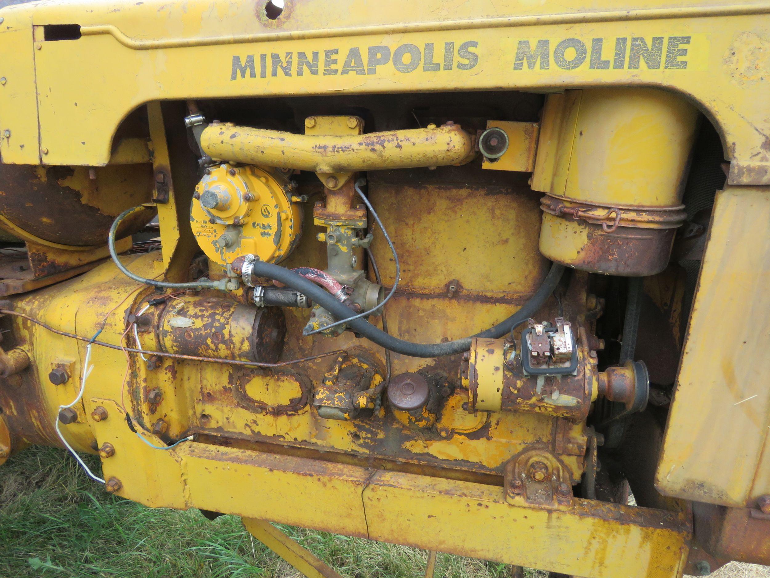 Minneapolis Moline GB Propane Tractor