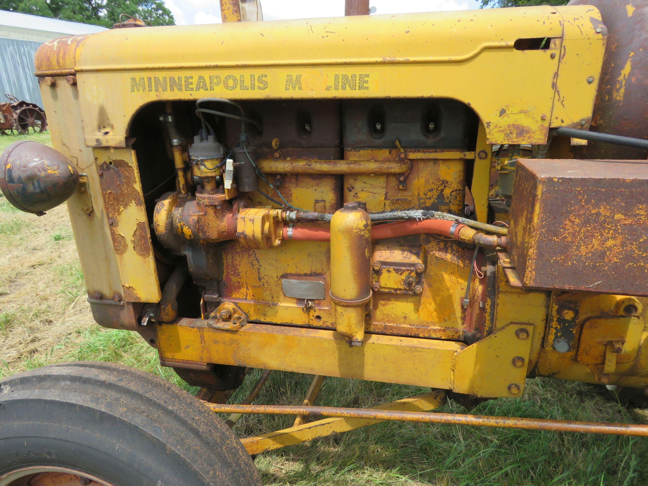 Minneapolis Moline GB Propane Tractor