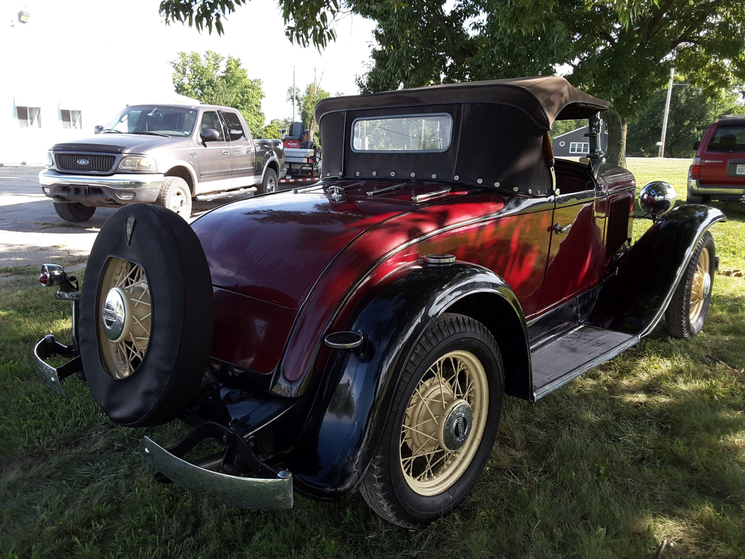 1931 Plymouth Sport Roadster