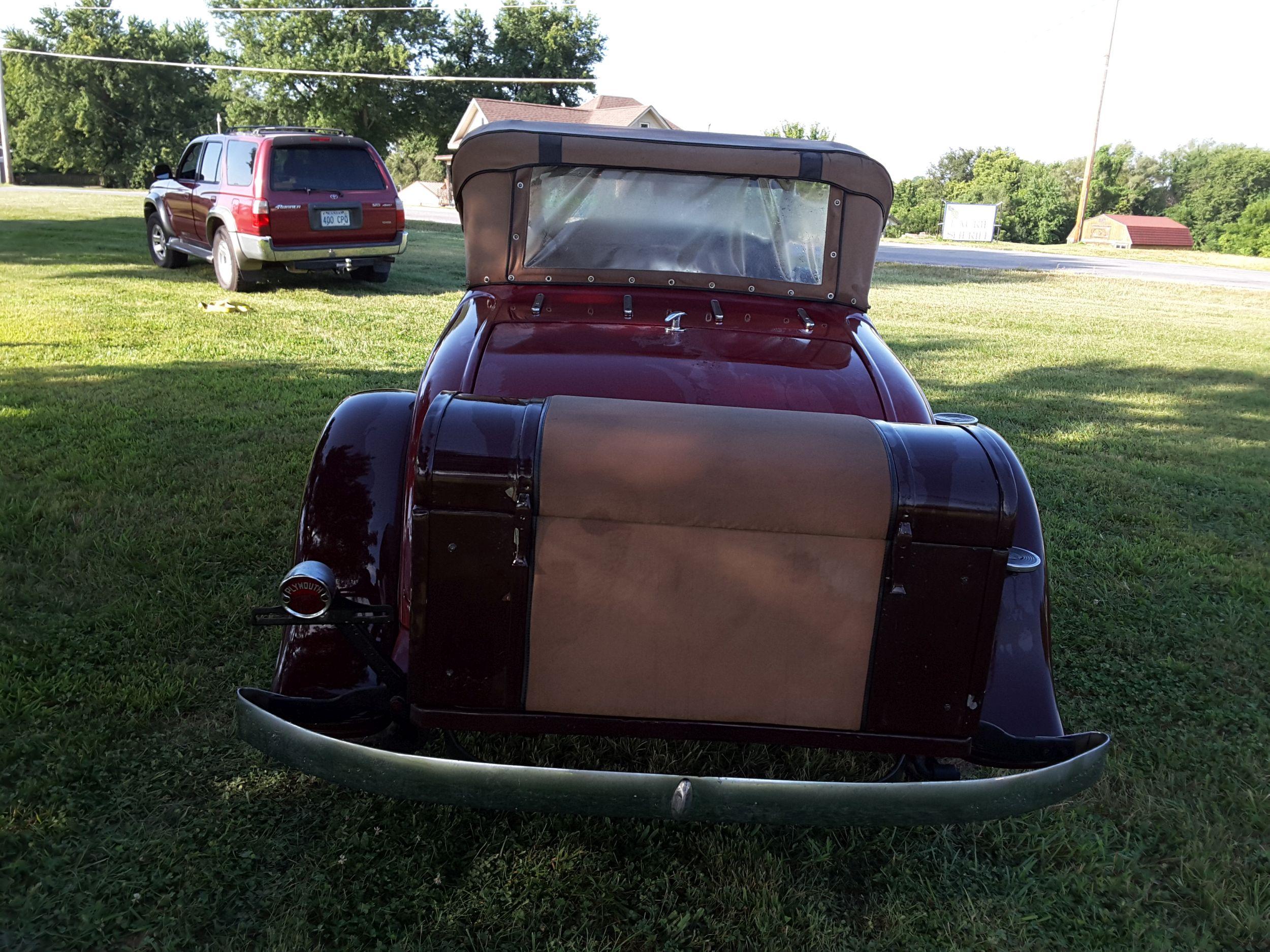 1932 Plymouth Sport Roadster