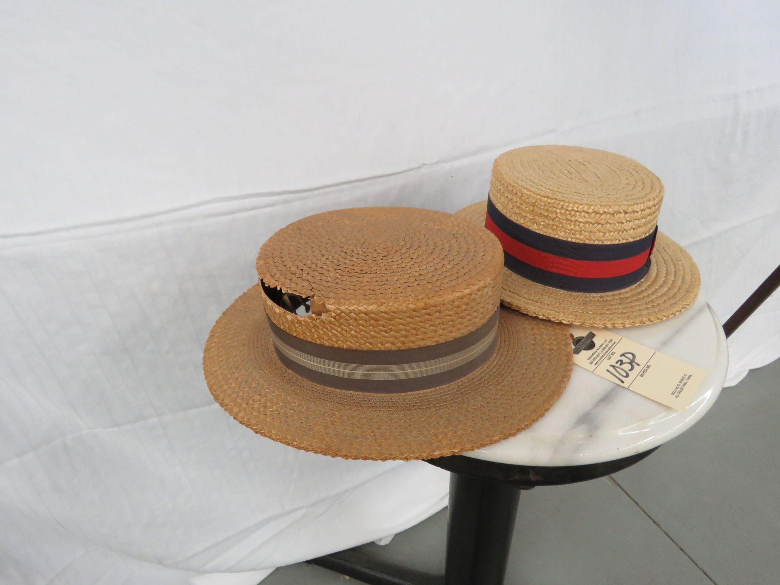 Vintage Straw Hat Group