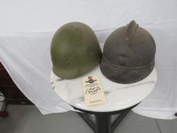 WWI Helmet Grouping