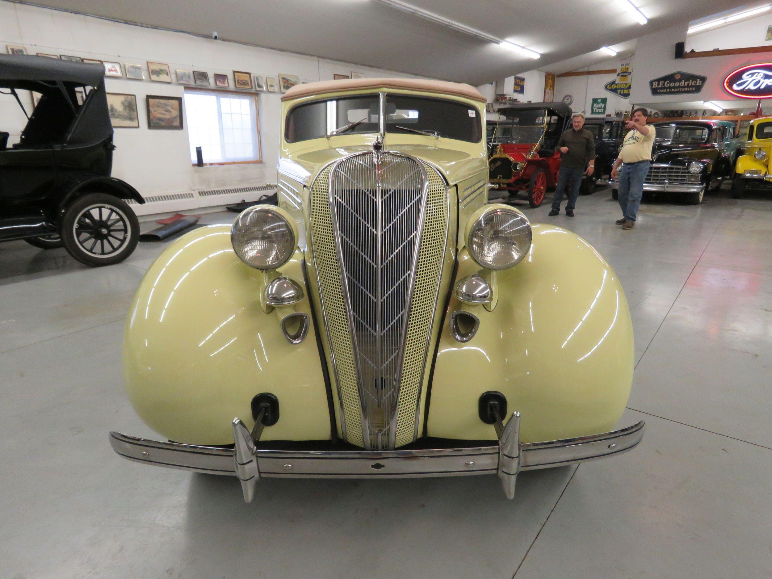 RARE 1936 Hudson Terraplane Custom 6 Convertible