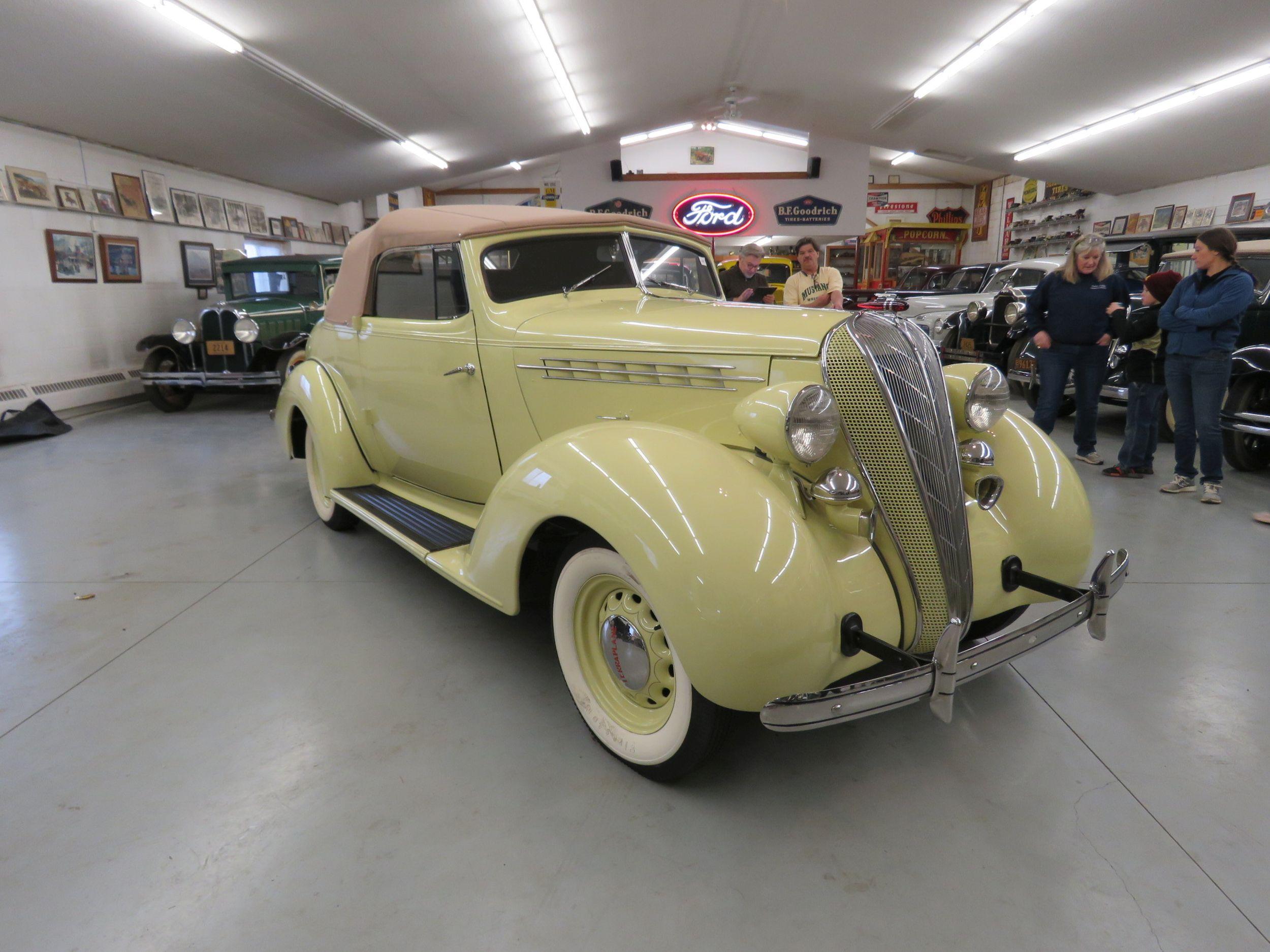 RARE 1936 Hudson Terraplane Custom 6 Convertible