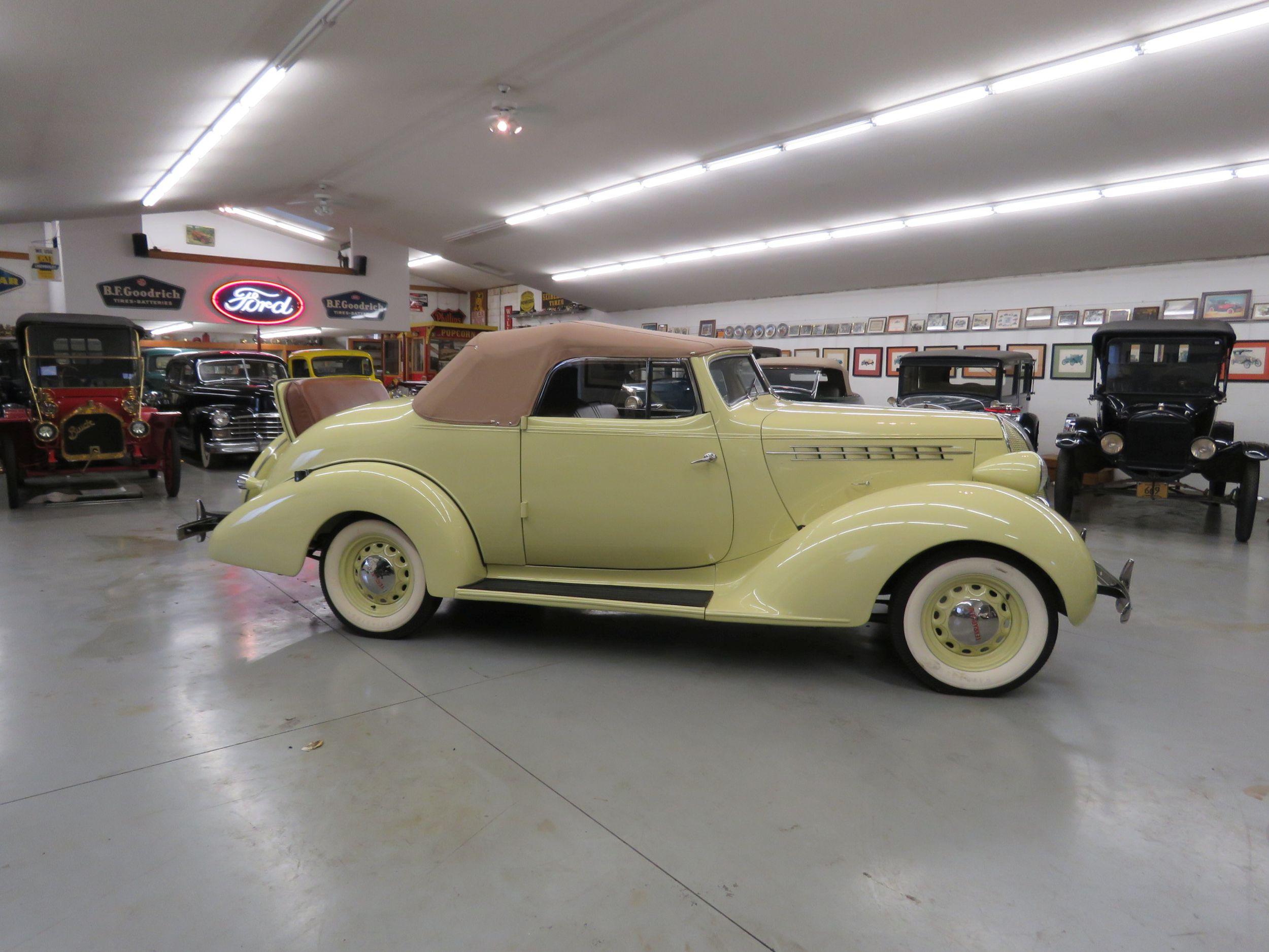 RARE 1936 Hudson Terraplane Custom 6 Convertible