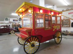 Restored Horse Drawn Popcorn Wagon