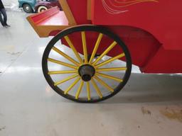 Restored Horse Drawn Popcorn Wagon