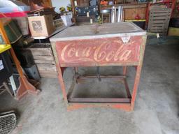Antique Coca Cola Cooler