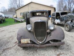 1933 Ford Model C 2dr Sedan Project