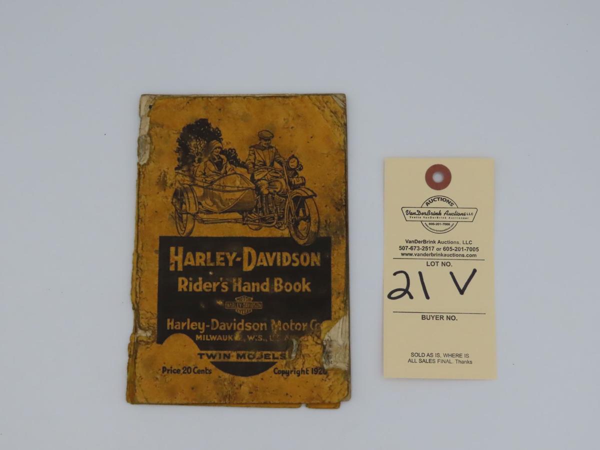 Harley-Davidson Rider's Hand Book