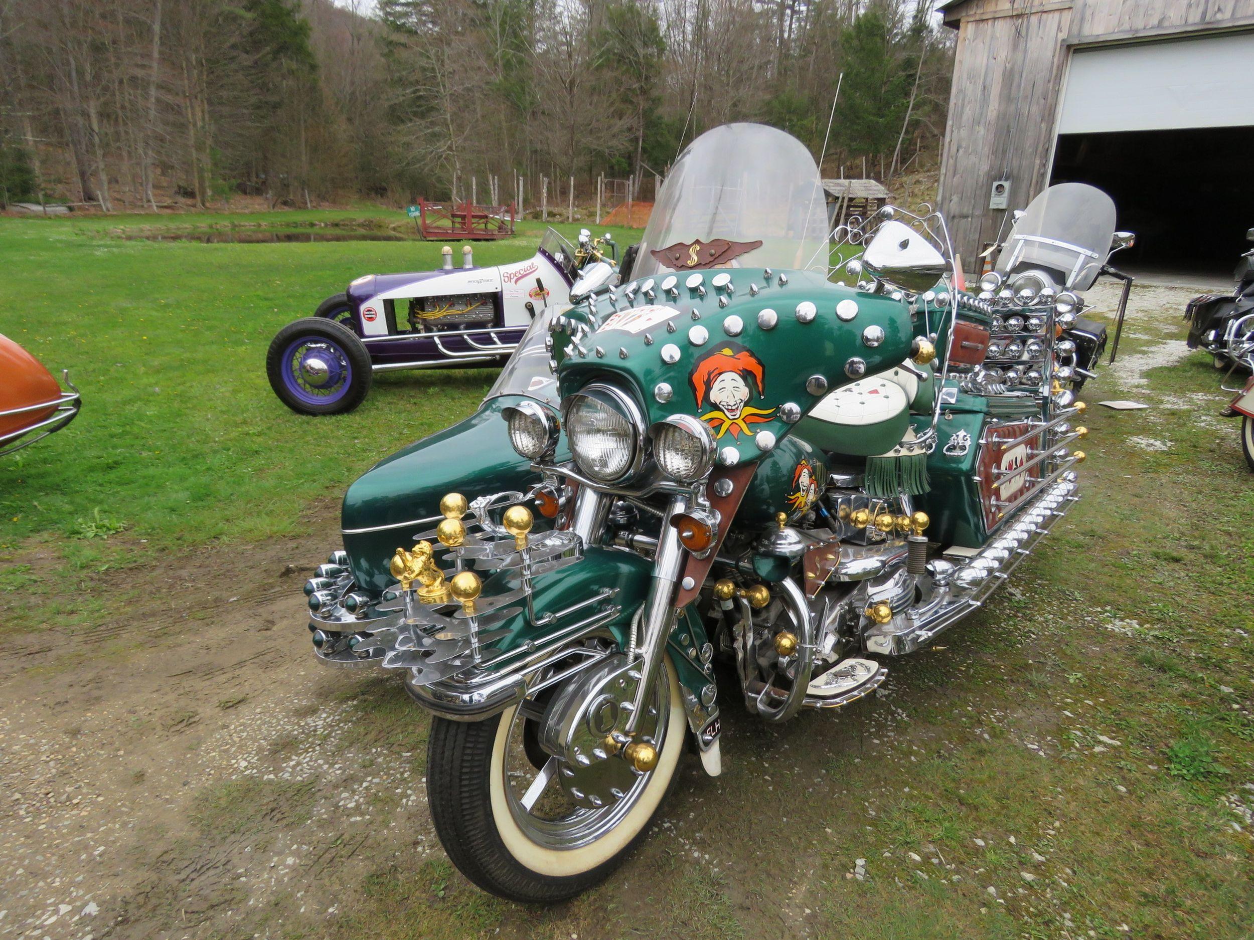 1976 FLH Harley Davidson Custom Motorcycle "The Joker"