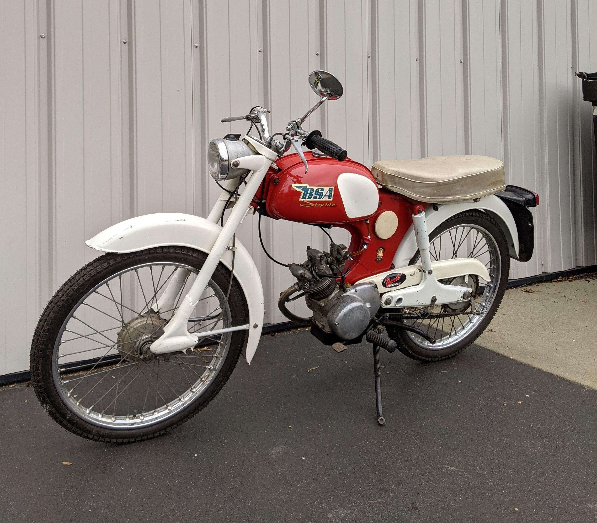 1964 BSA Starlite Motorcycle