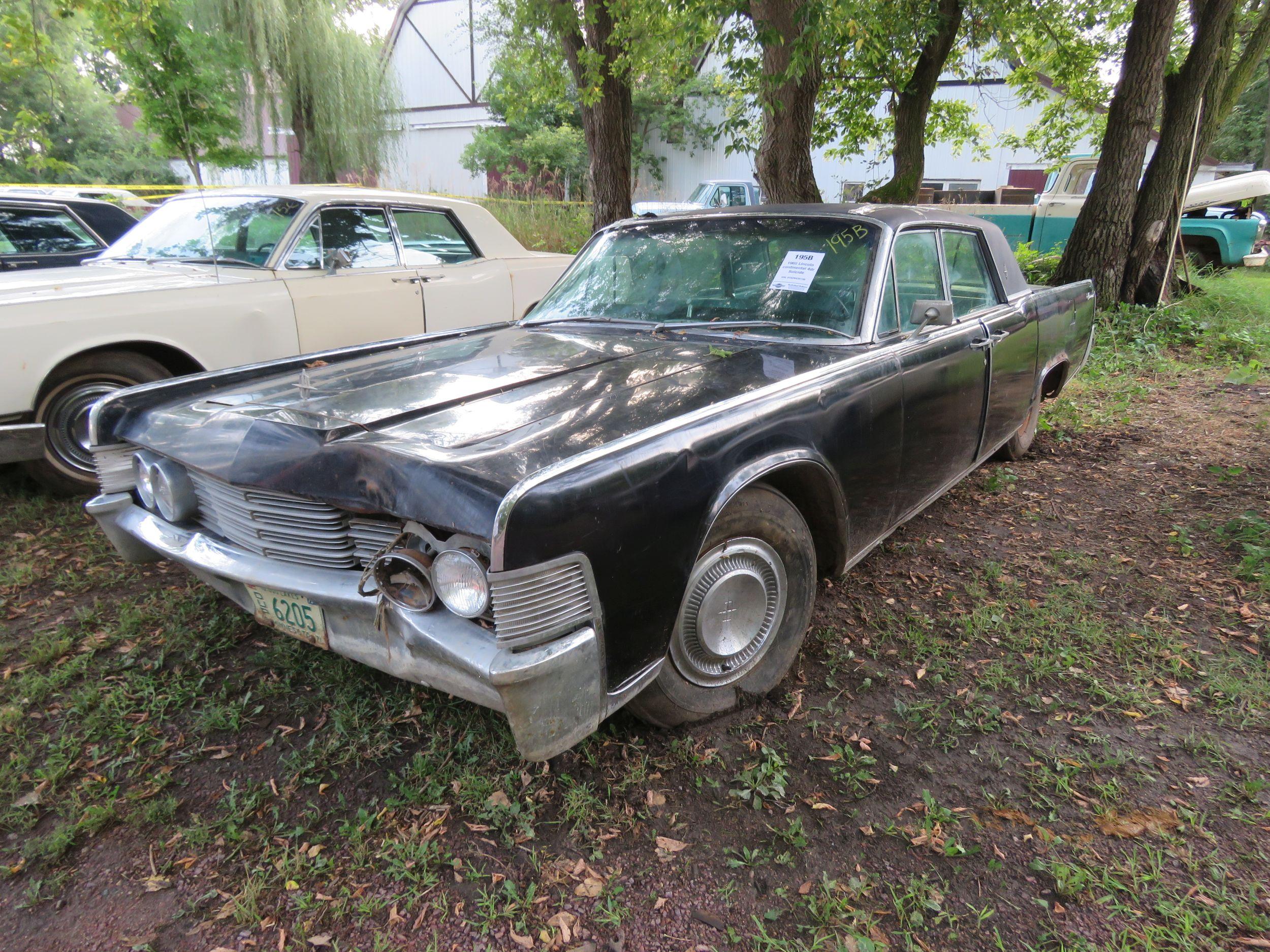 1965 Lincoln continental 4dr Suicide