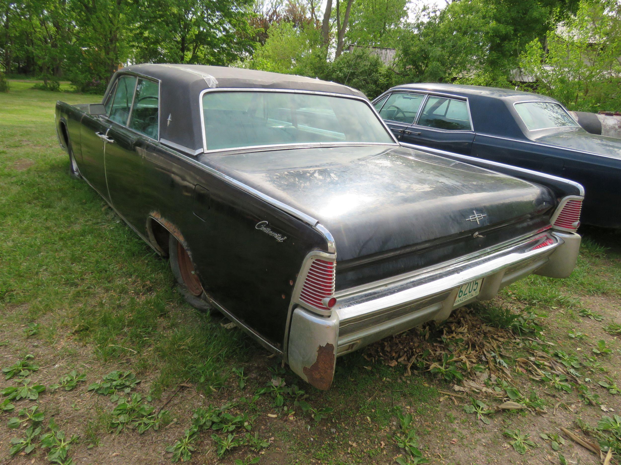 1965 Lincoln continental 4dr Suicide