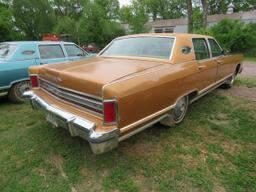 1978 Lincoln Continental Town Car