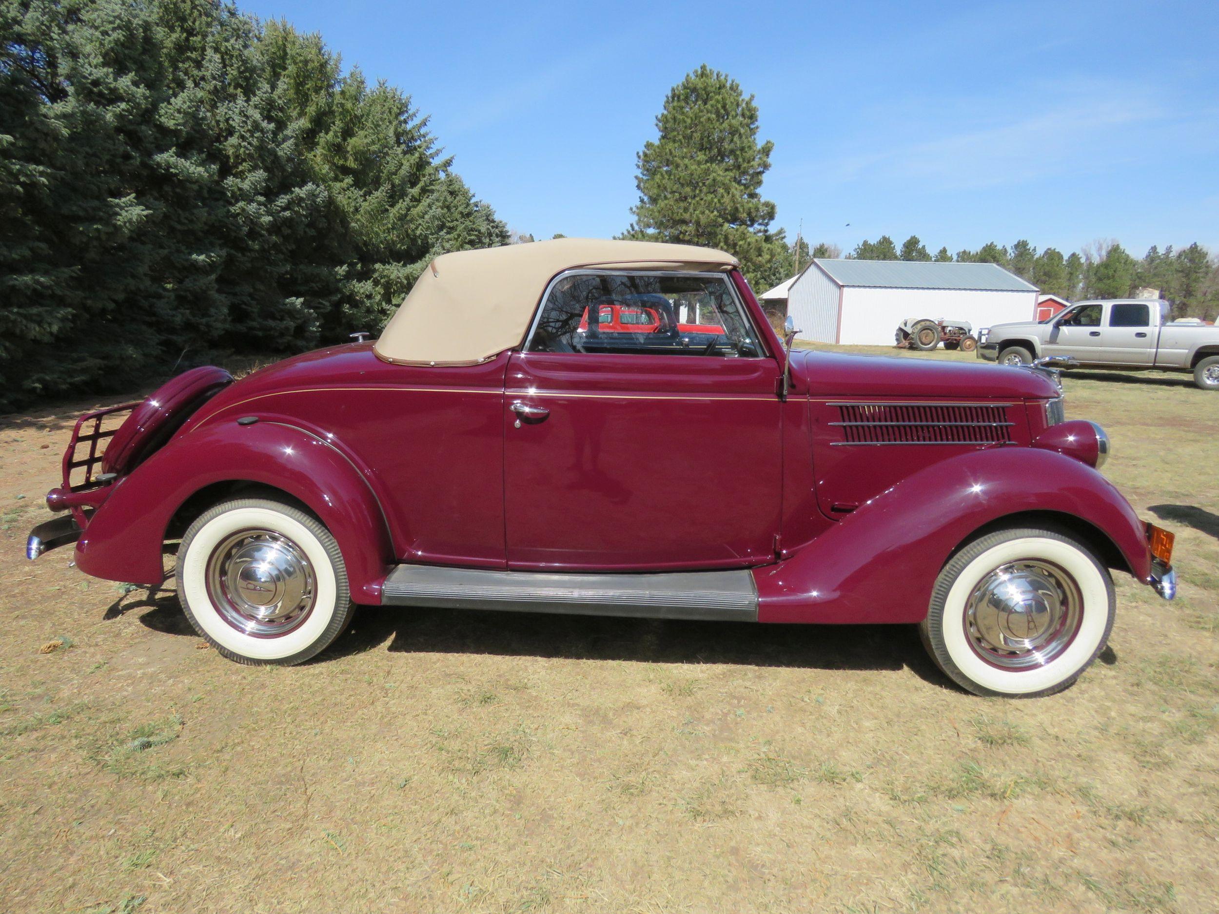 1936 Ford Cabriolet Rumble Seat Convertible