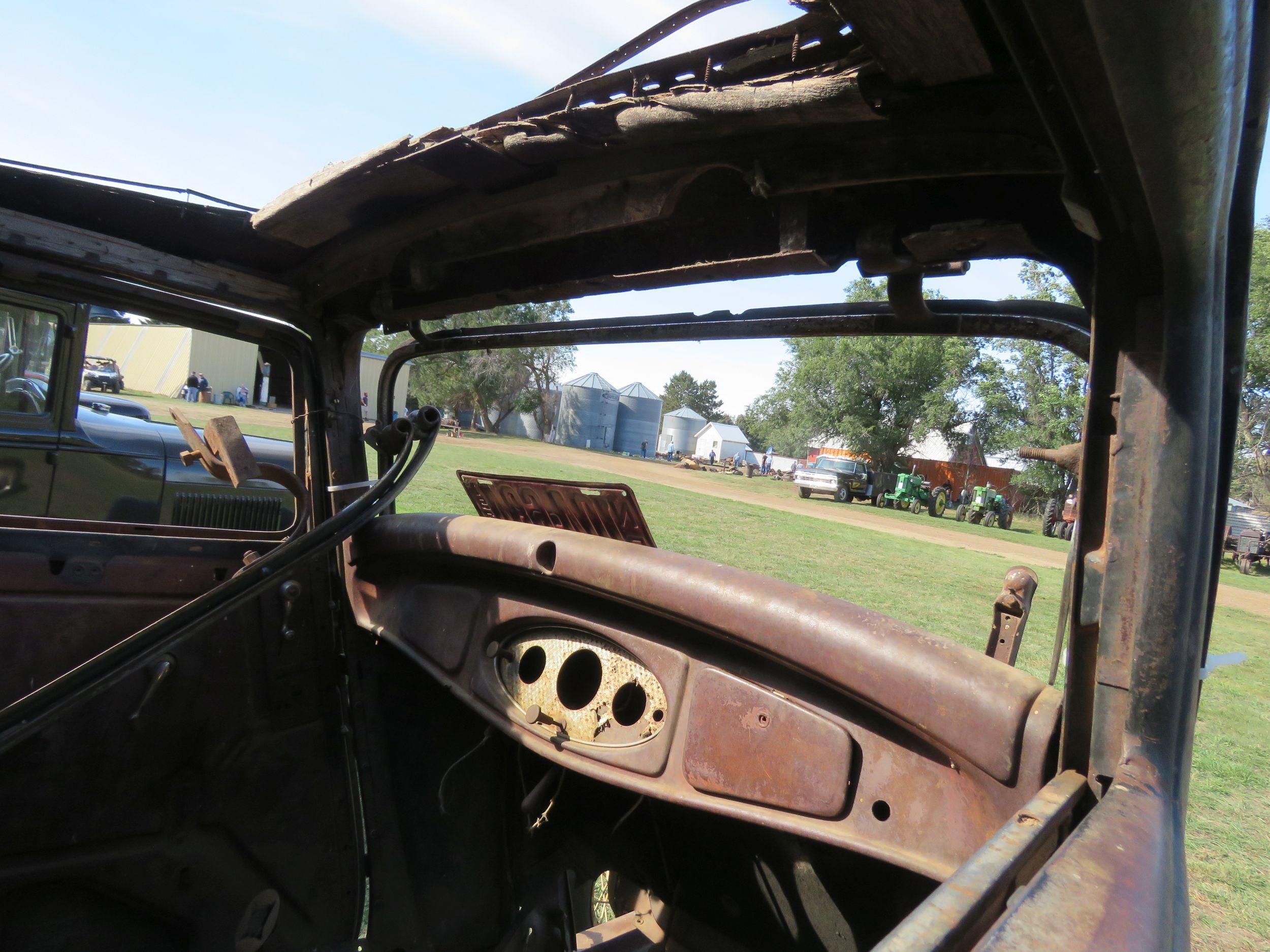 Barn Find 1932 Ford 3 Window Coupe Project