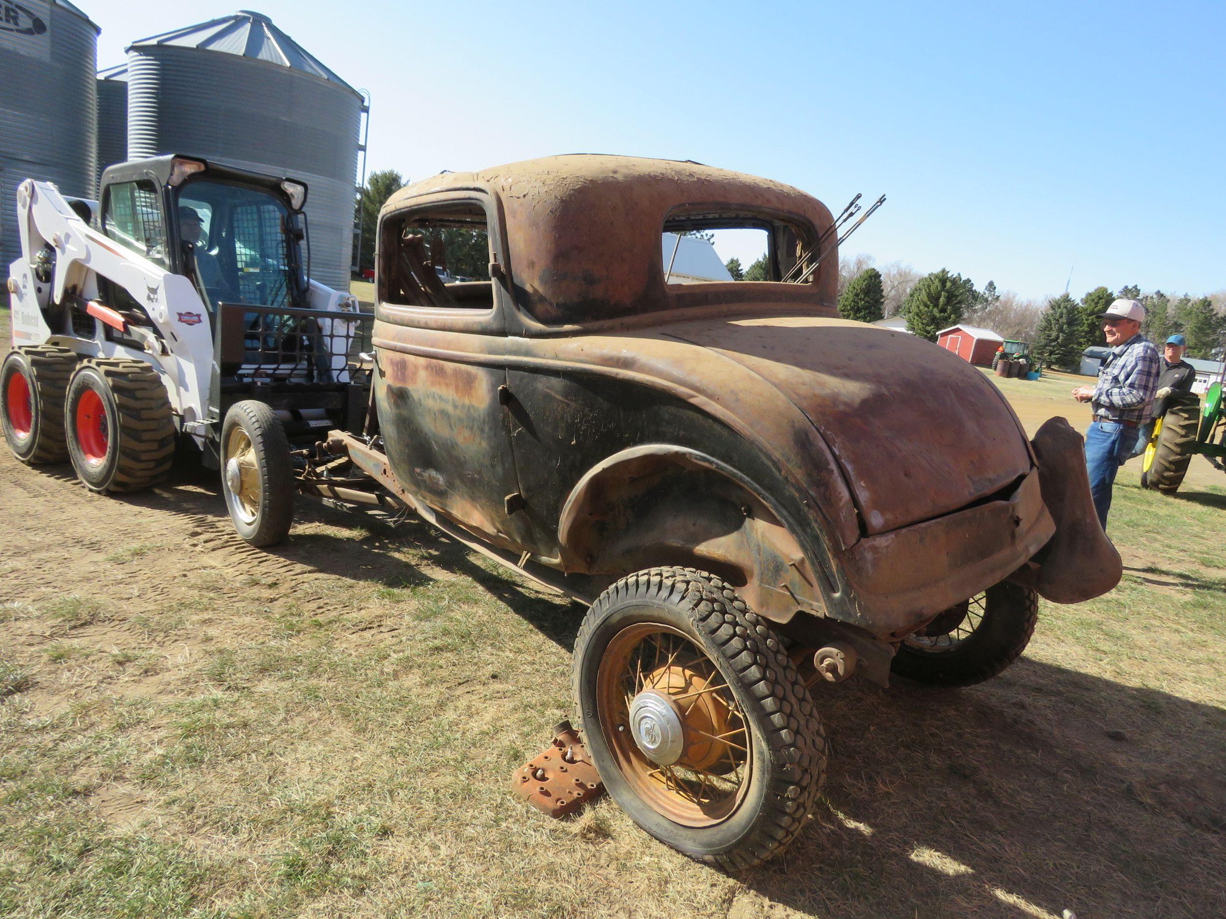 Barn Find 1932 Ford 3 Window Coupe Project