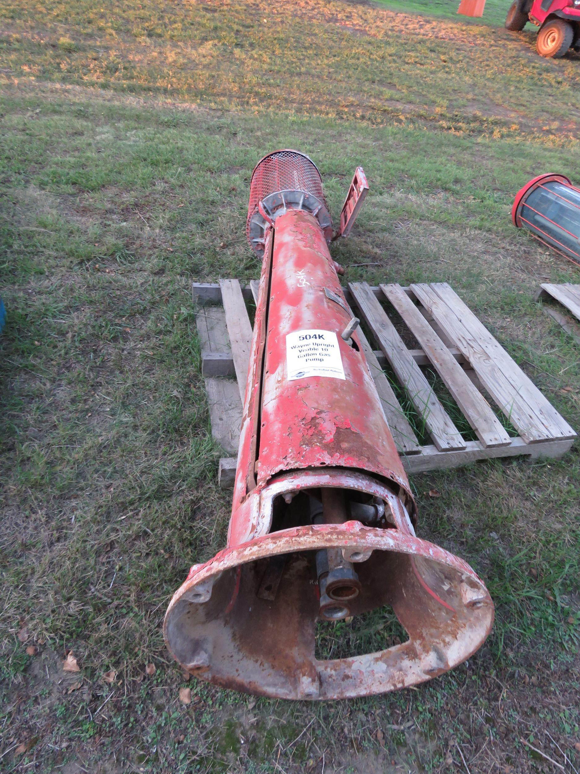 Wayne Upright Visible 10 Gallon Gas Pump