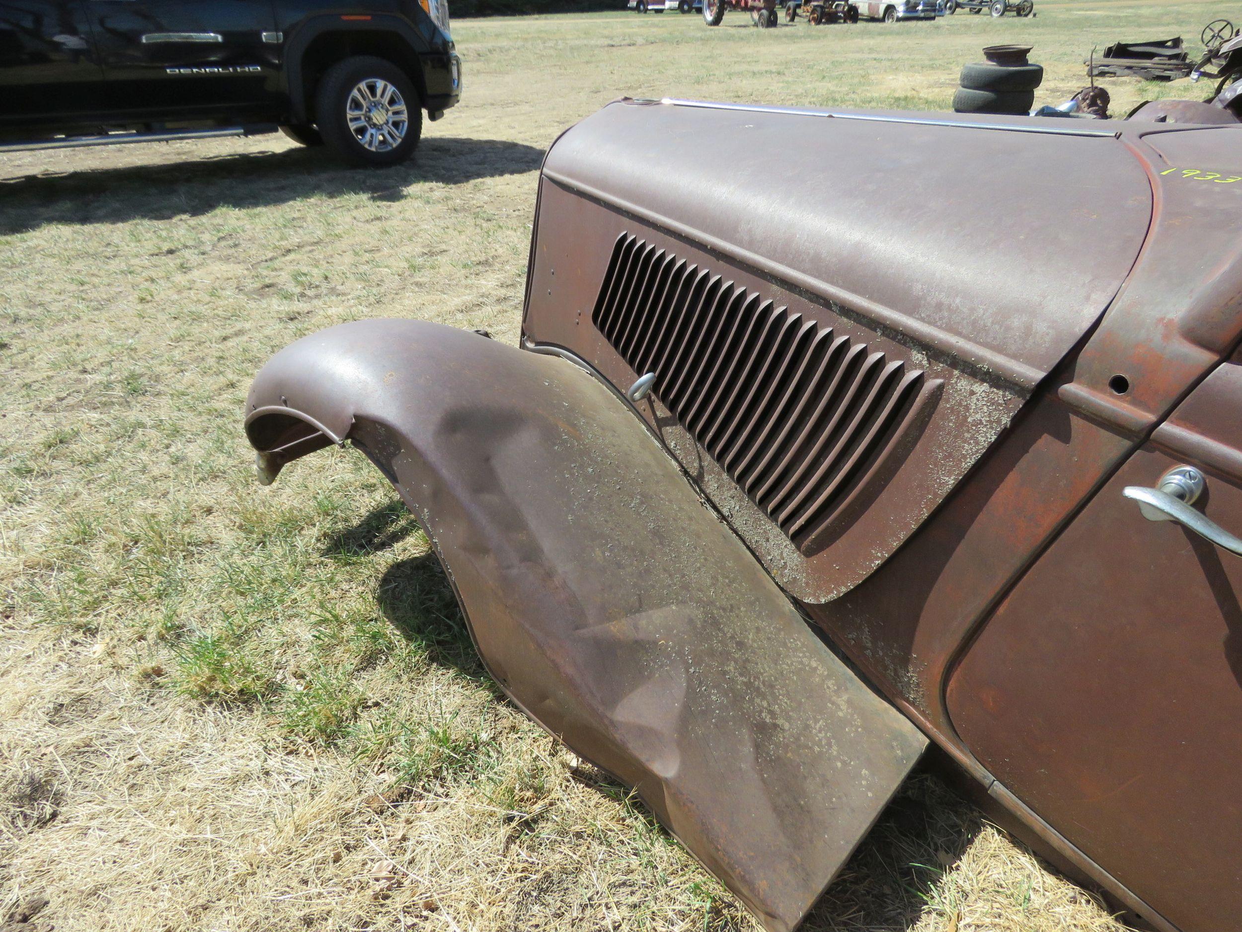 RARE 1933 Ford 4dr Sedan