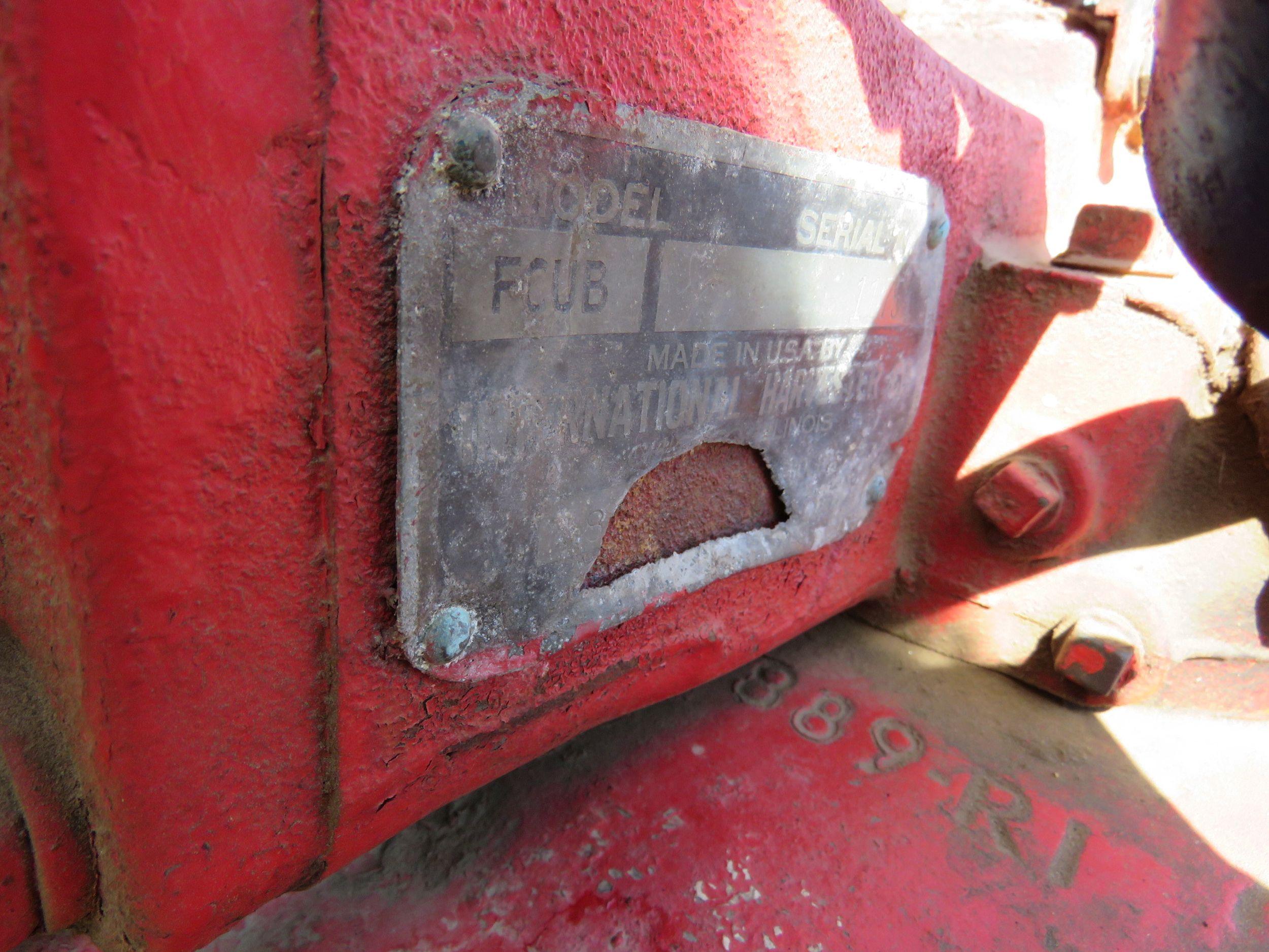 Farmall Cub Tractor