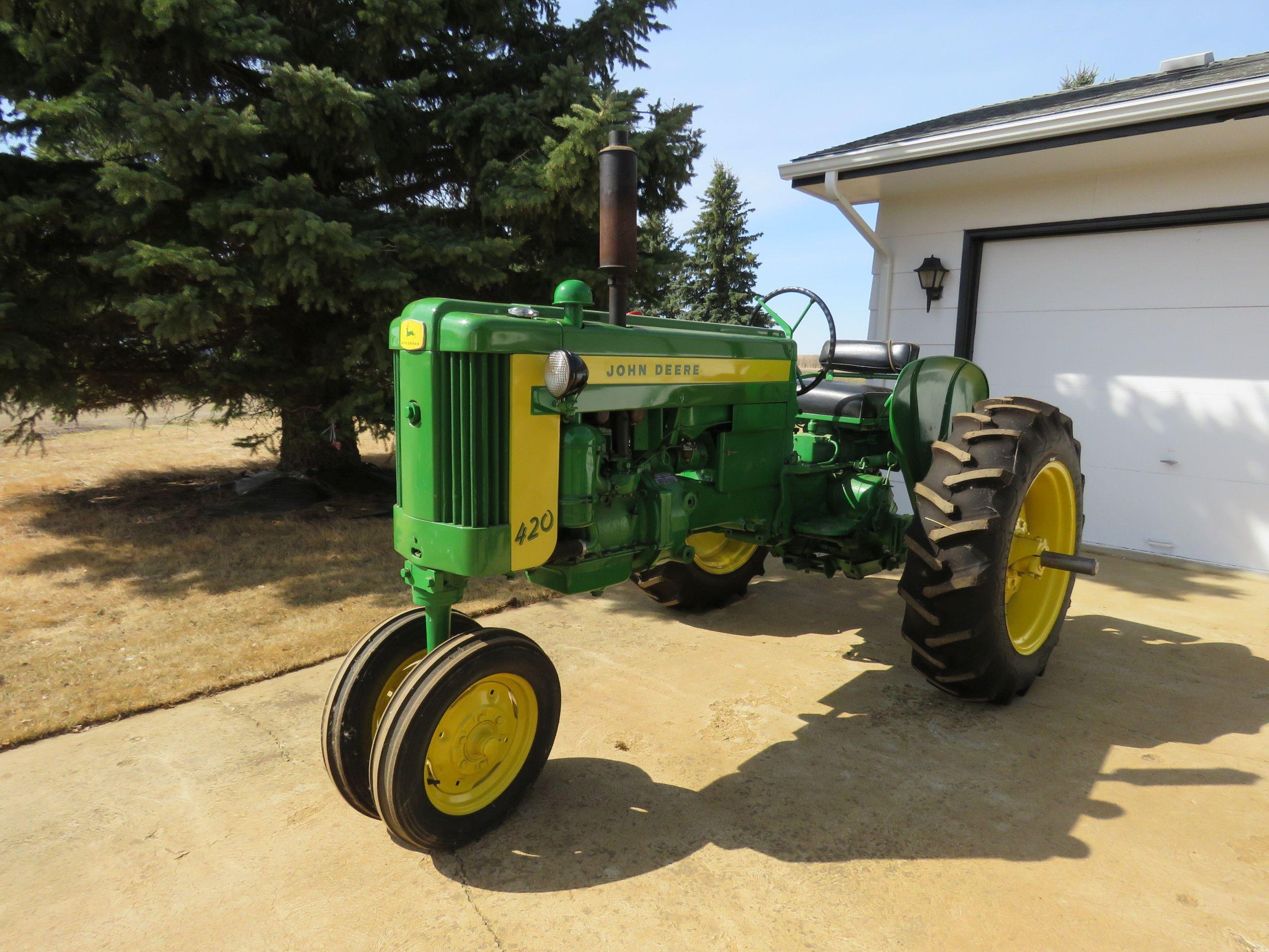 1957 John Deere 420 Tractor