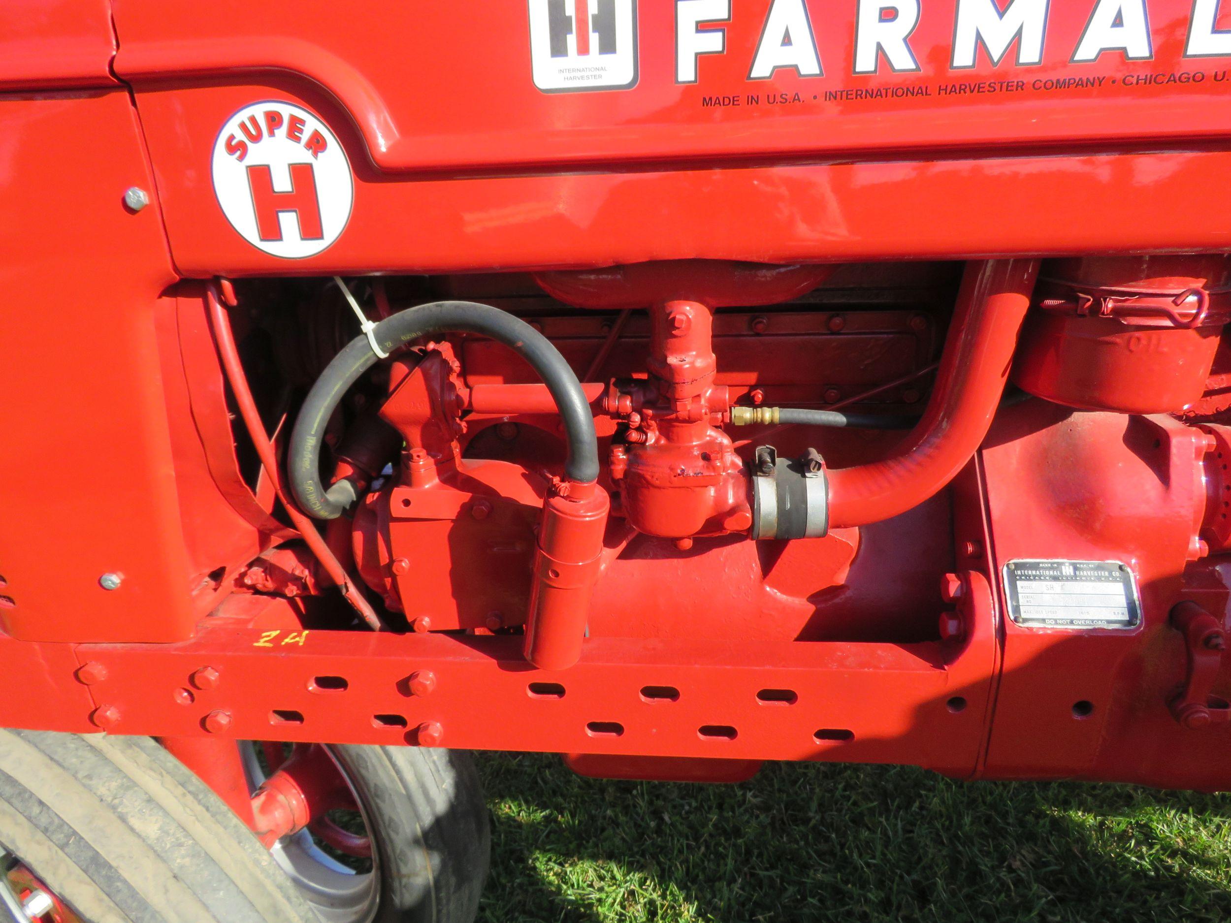 1953 Farmall Super H Tractor