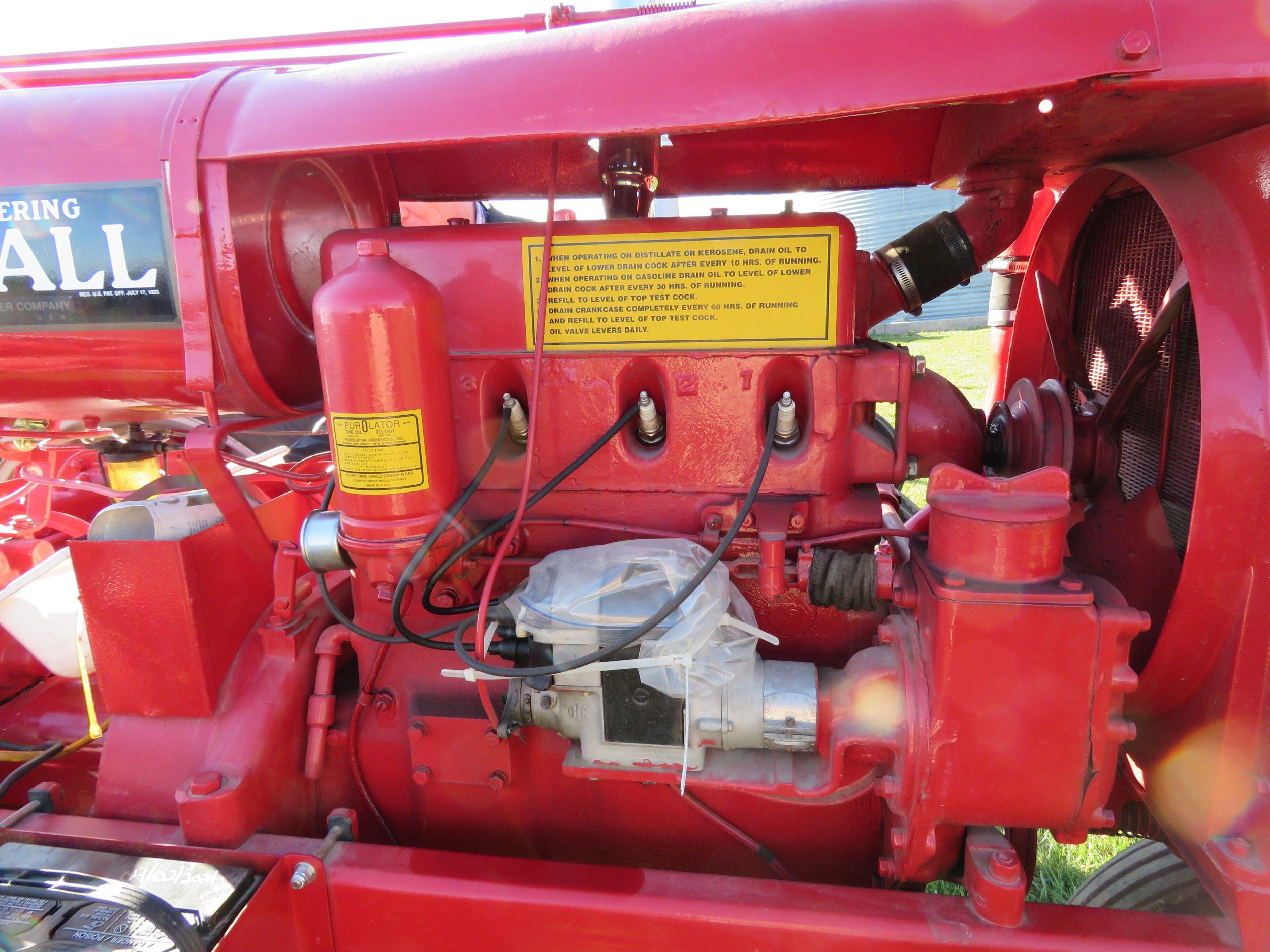 1938 Farmall F-20 Tractor