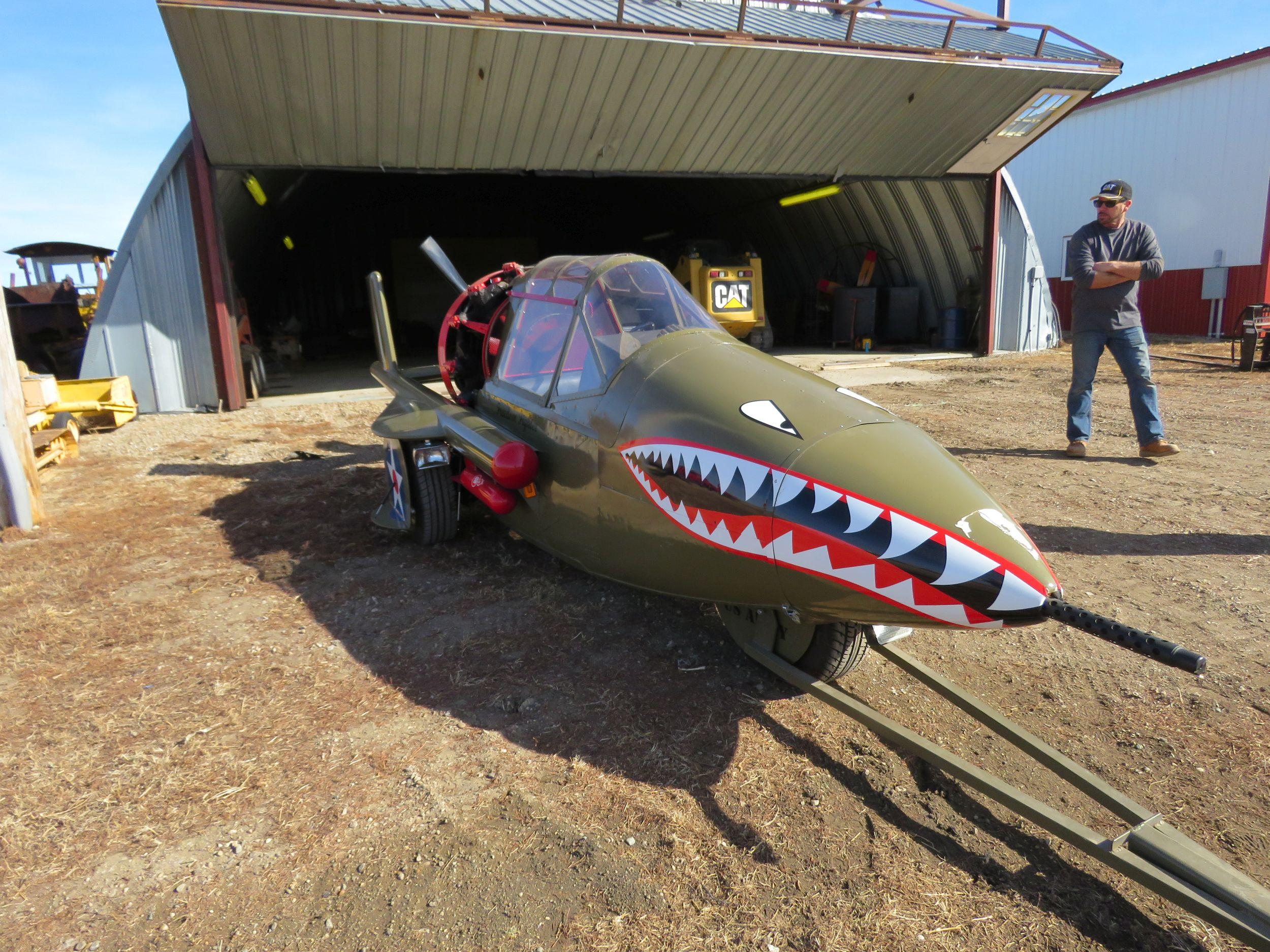 P-38 Custom Motorcycle Trike