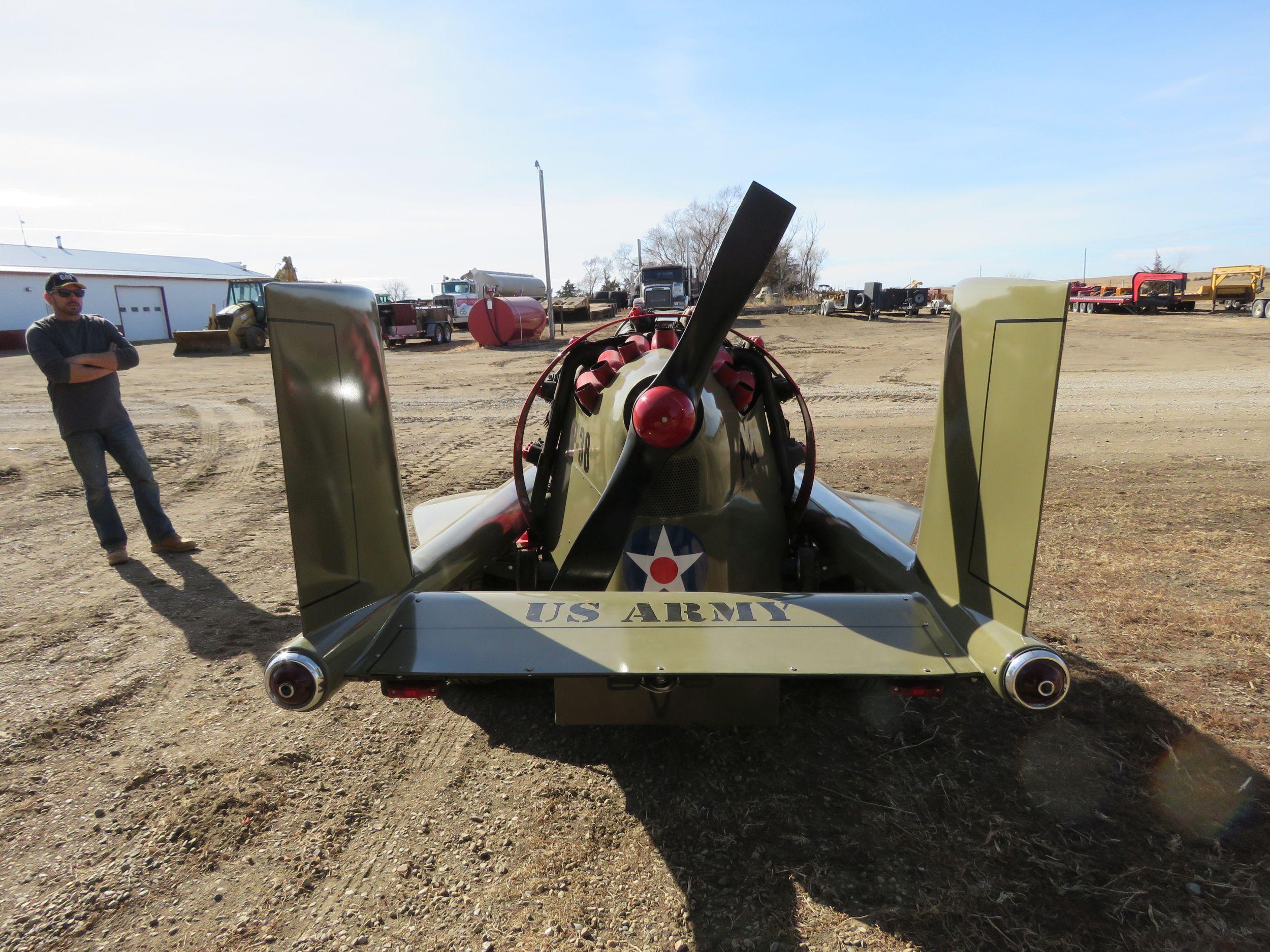 P-38 Custom Motorcycle Trike