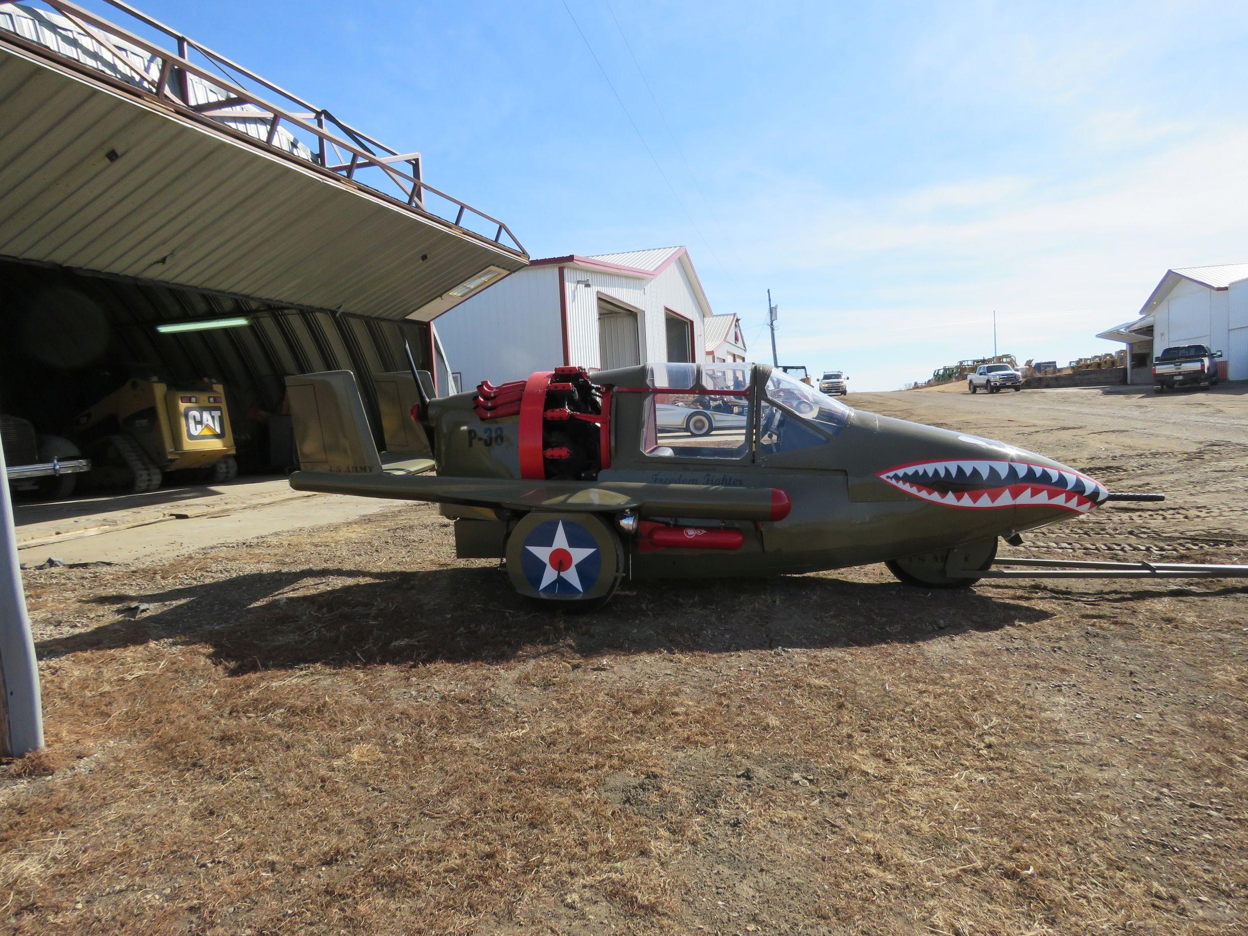 P-38 Custom Motorcycle Trike