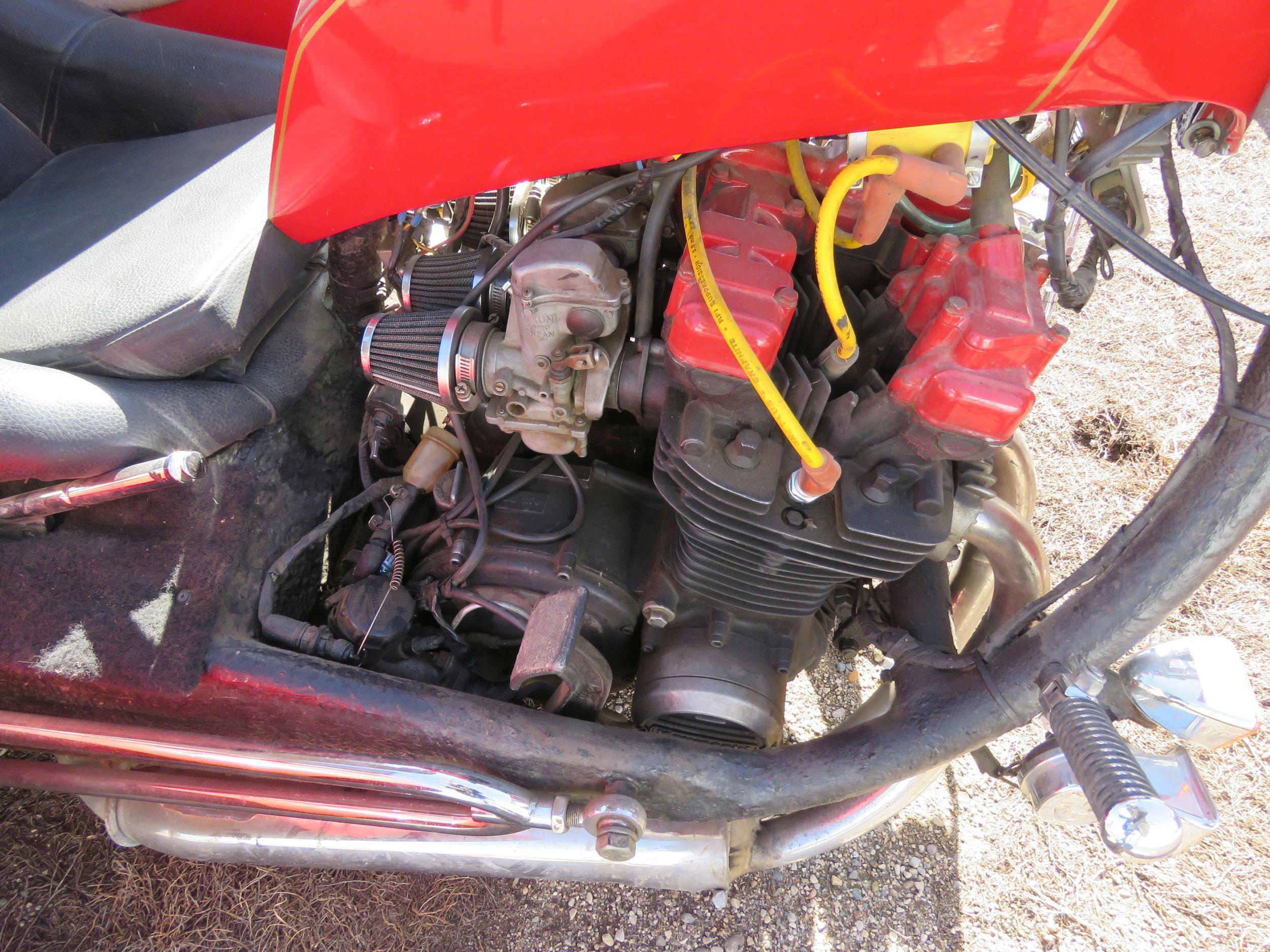 "Red Barron" Helmet Custom Motorcycle Trike