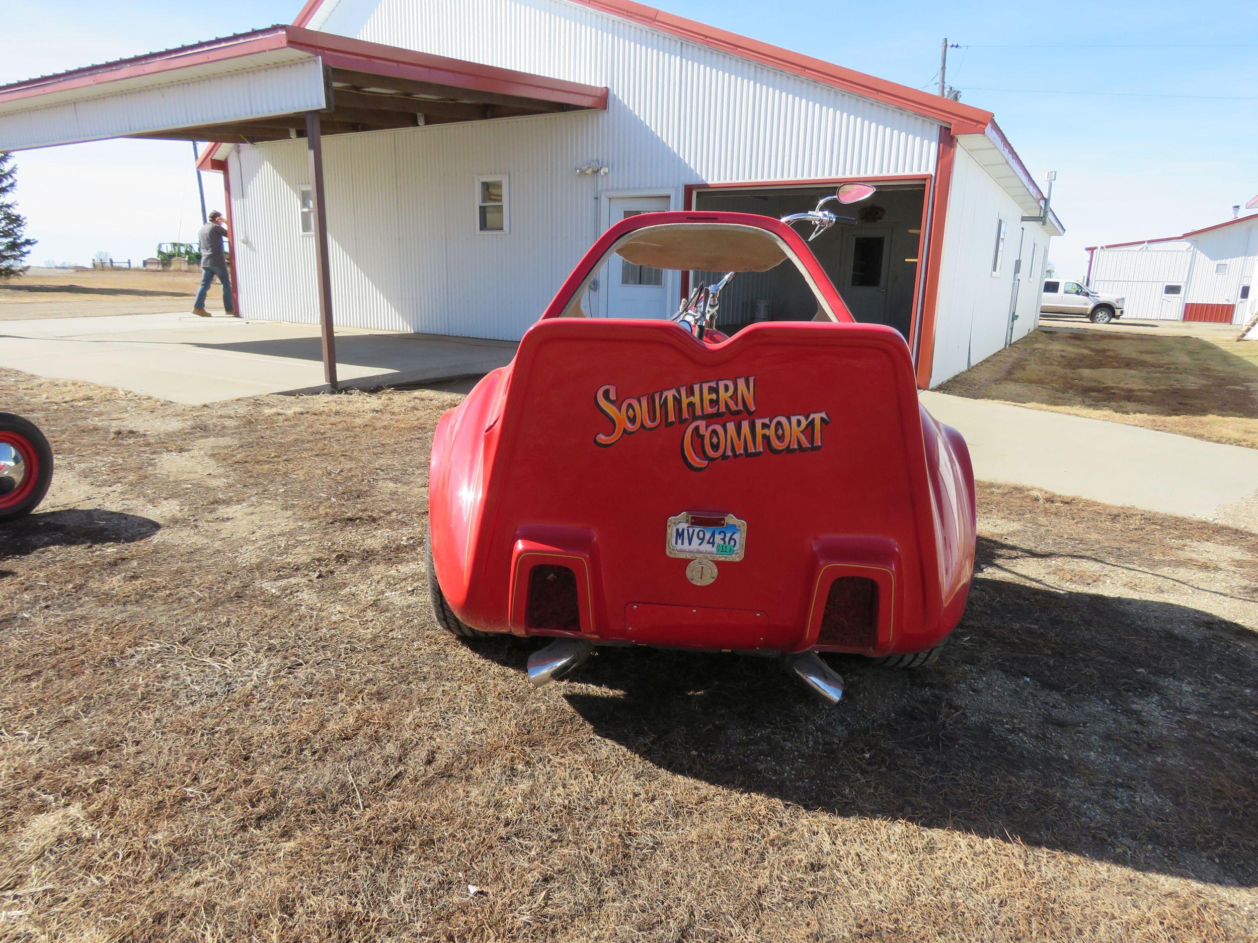 "Red Barron" Helmet Custom Motorcycle Trike