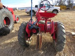 International Cub Tractor with Attachments