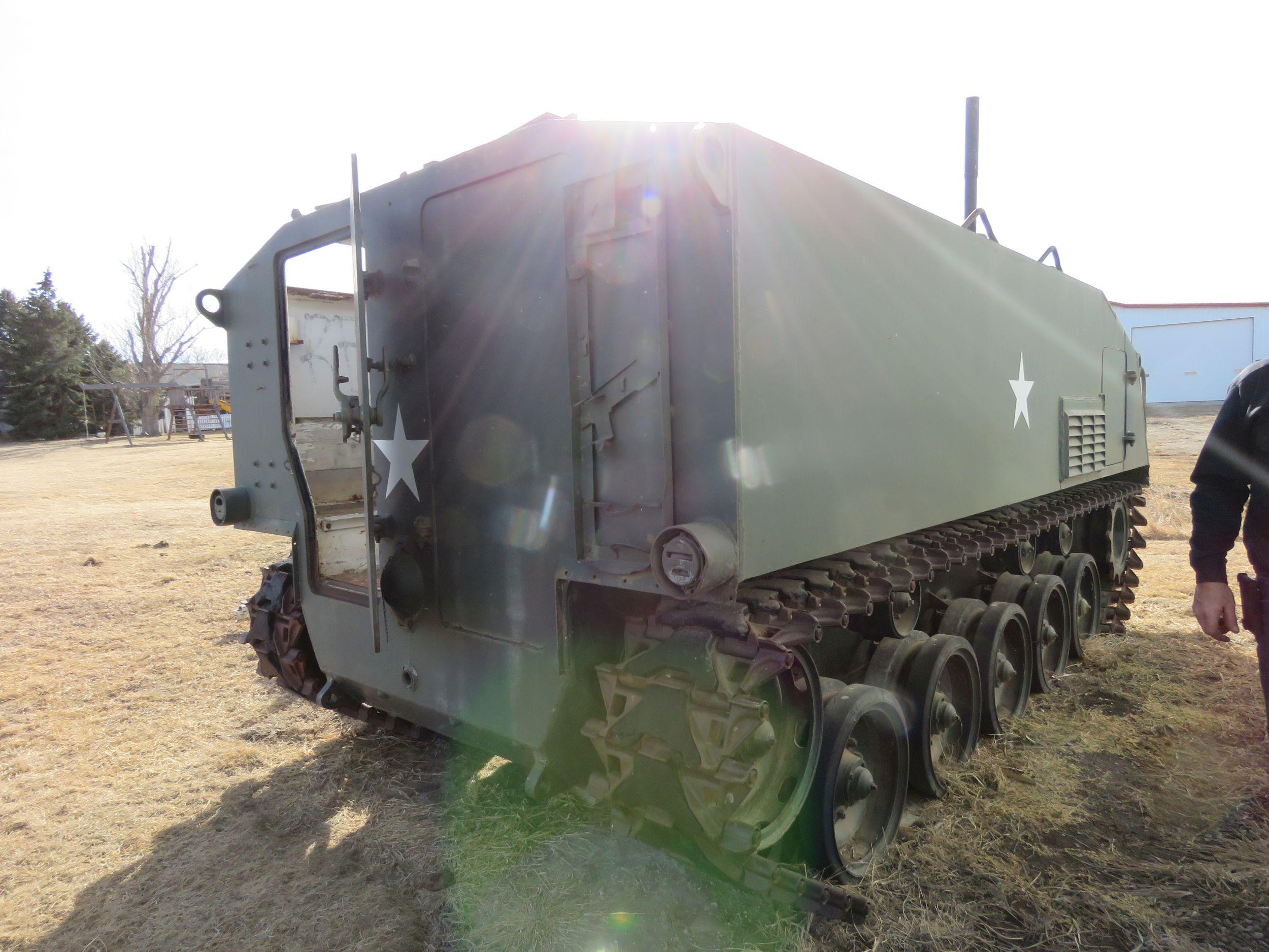 M75 Armored Military Personnel Carrier