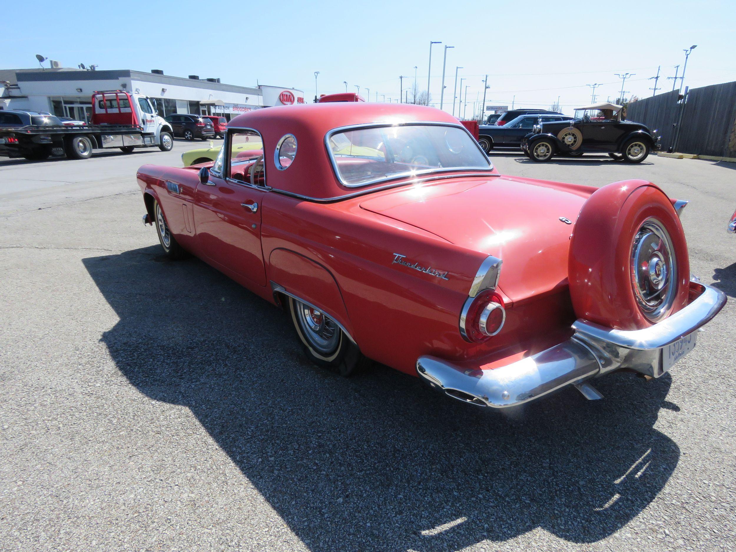 1956 Ford Thunderbird Roadster Convertible