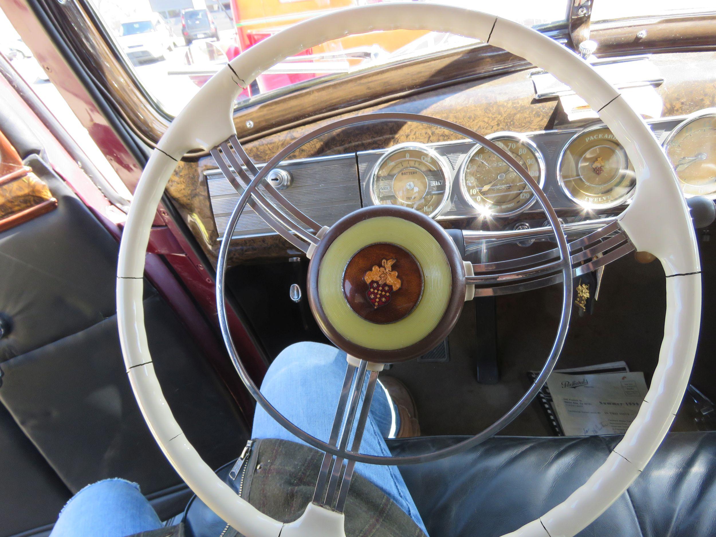 1939 Packard 1708 Limo 7 Passenger Sedan