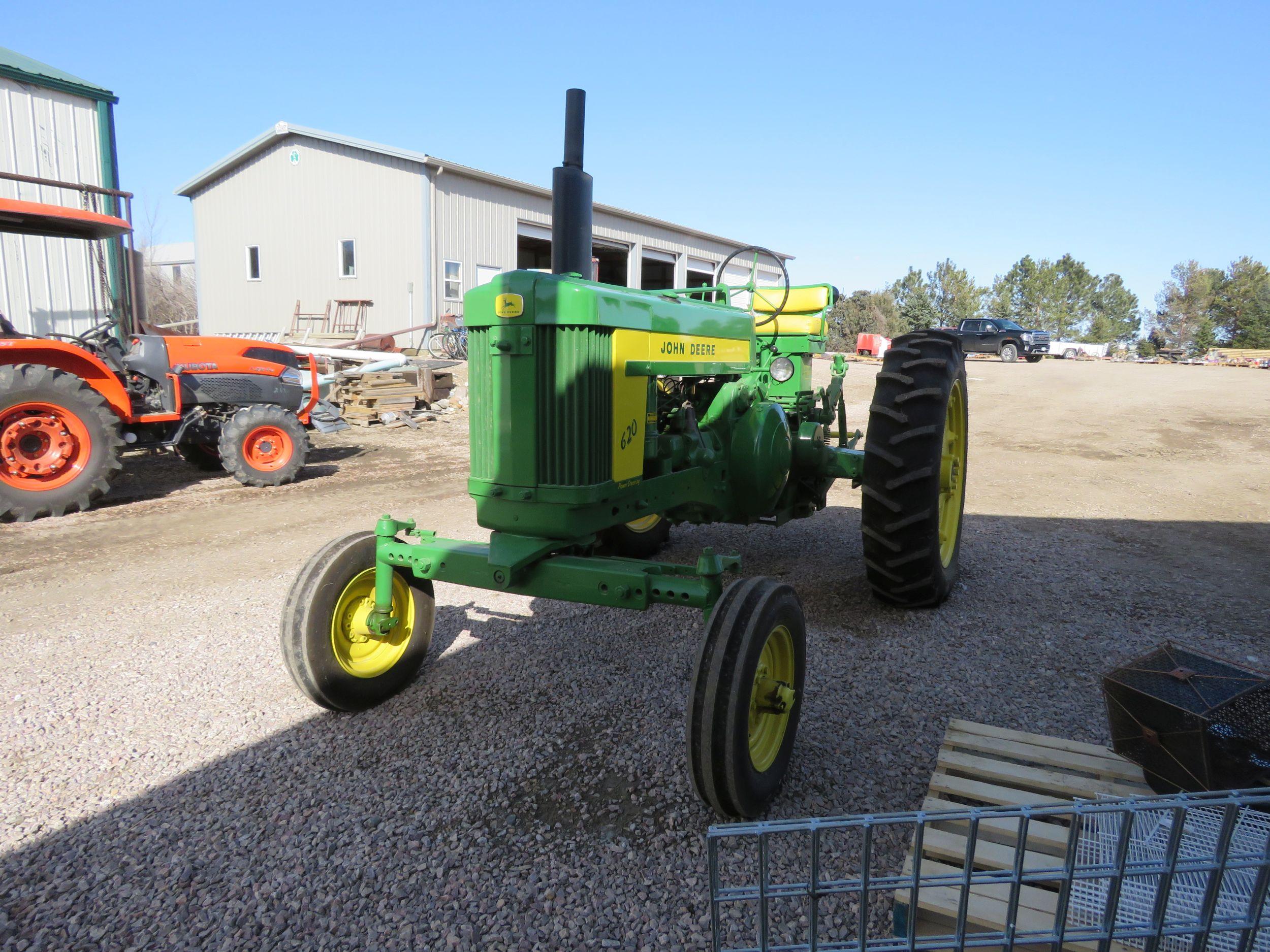 1957 John Deere 620 Tractor