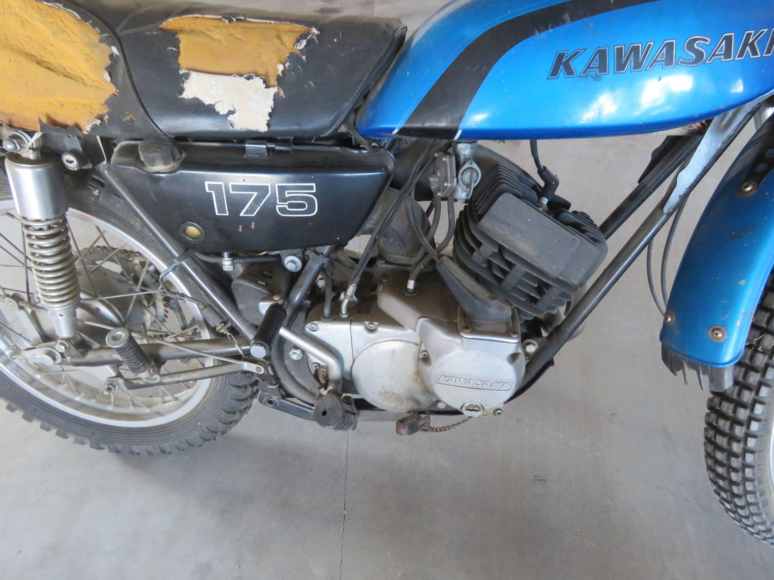 1973 Kawasaki 175 Motorcycle