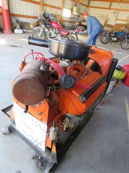 1954 Dodge 354cui HEMI Industrial Engine on Stand